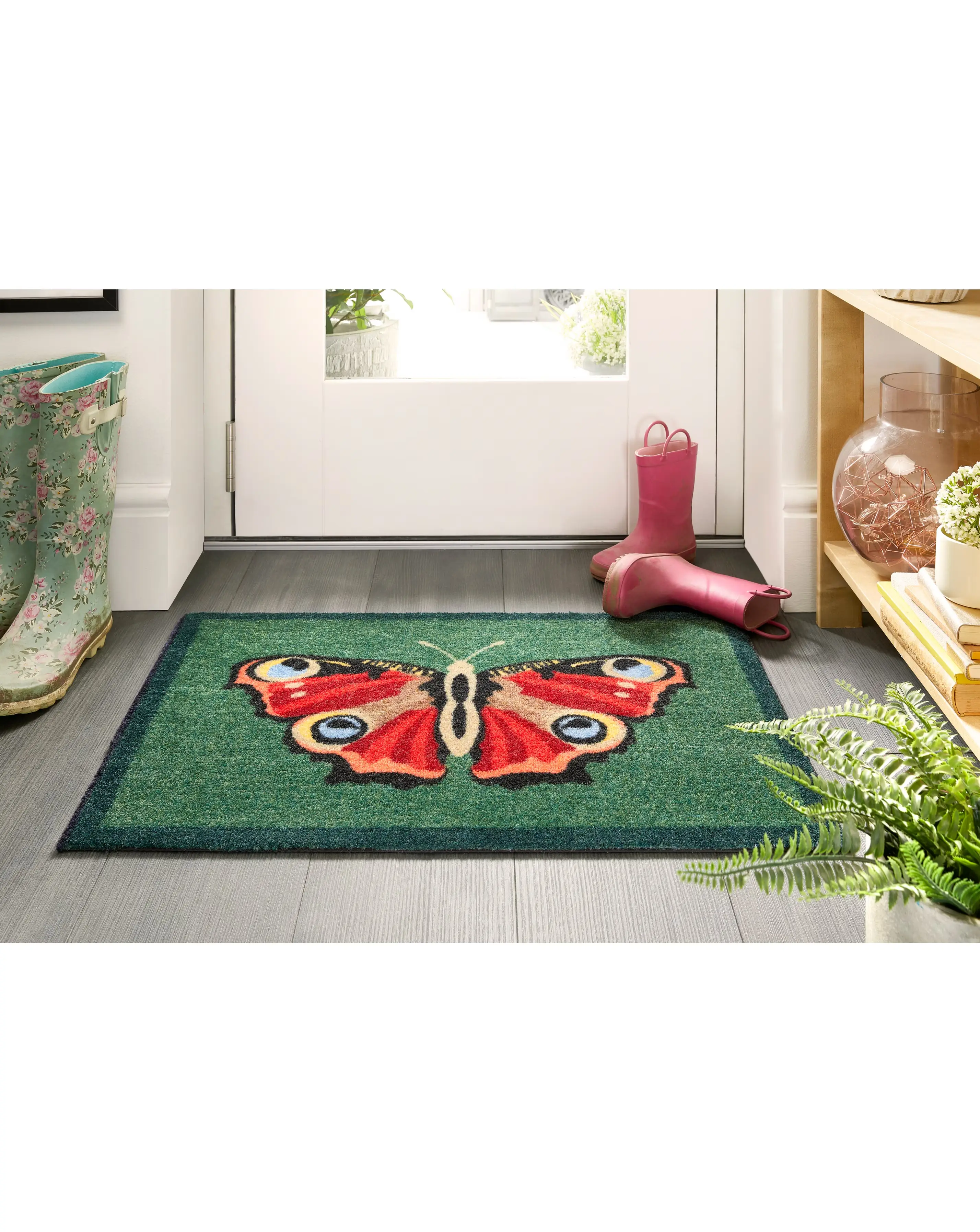 My Mat Butterfly Washable Doormat 1 My Mat Butterfly Washable Doormat