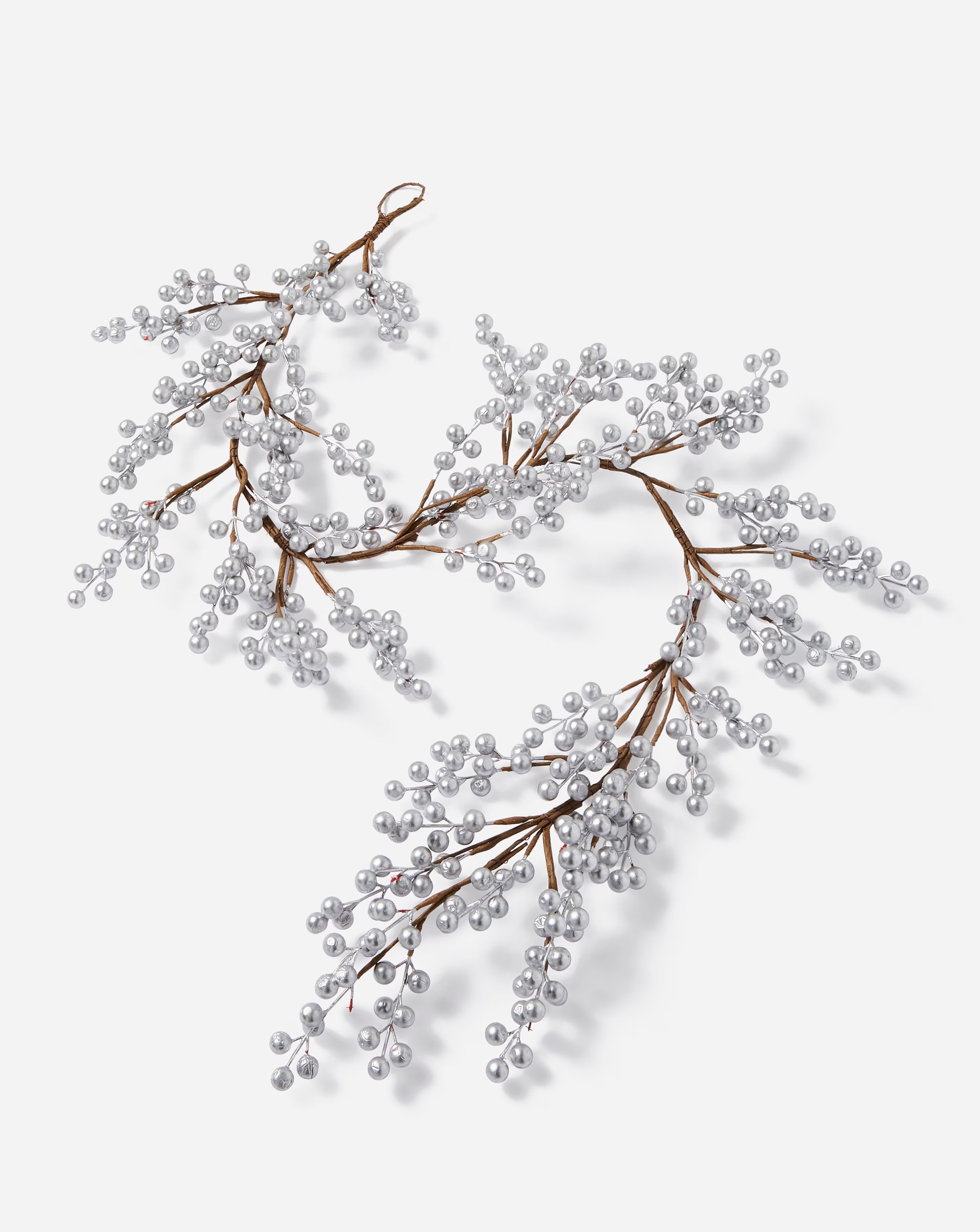 Silver Berry Garland 2 Silver Berry Garland