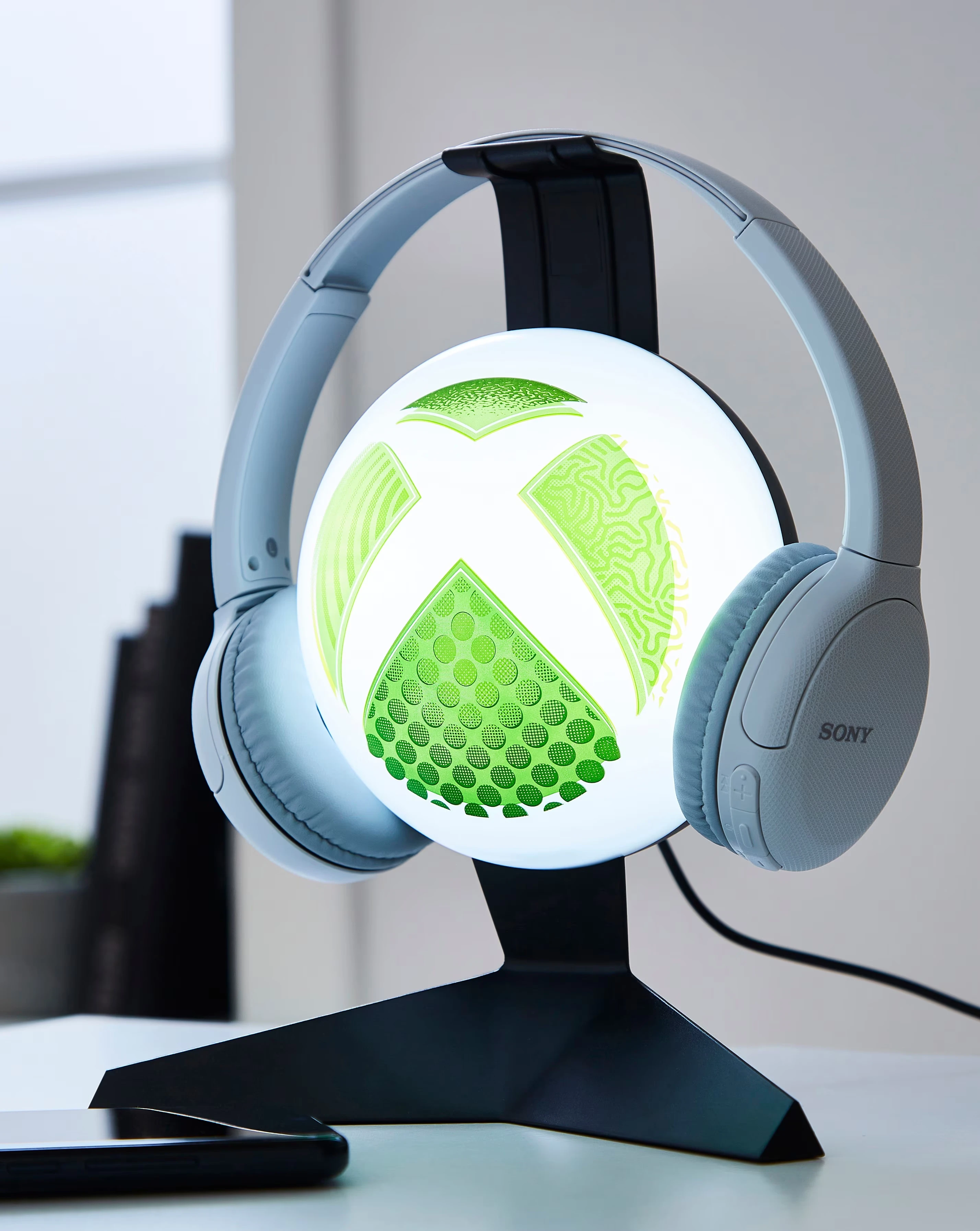 Headset Stand Light - Xbox Ear Phone Holder for Gaming Set Up, USB Powered 1 Headset Stand Light - Xbox Ear Phone Holder for Gaming Set Up, USB Powered