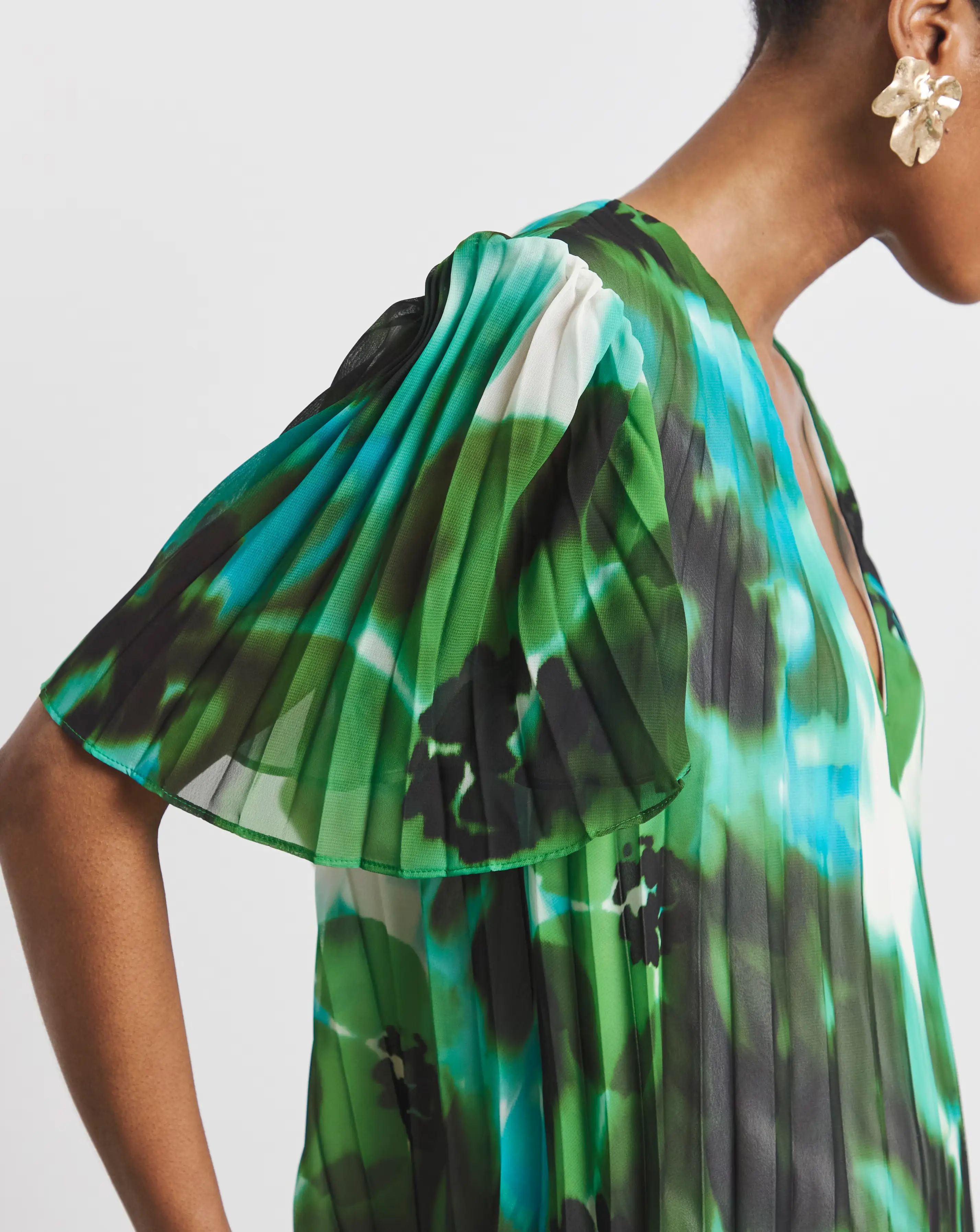 Joanna Hope Printed Pleated Blouse 3 Joanna Hope Printed Pleated Blouse