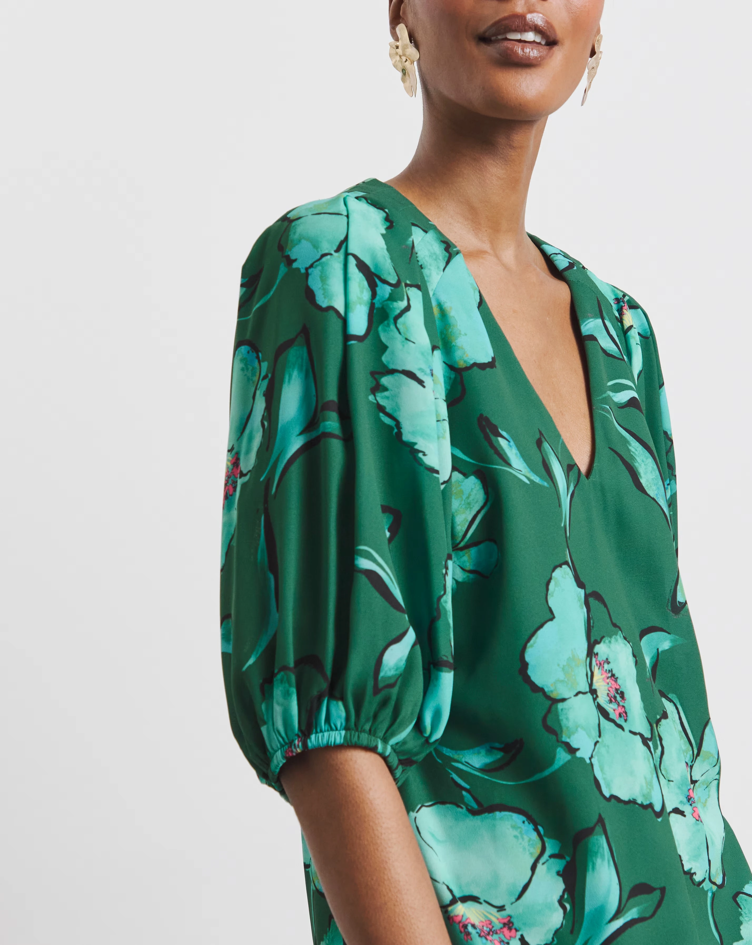 Joanna Hope Puff Sleeve Blouse 3 Joanna Hope Puff Sleeve Blouse