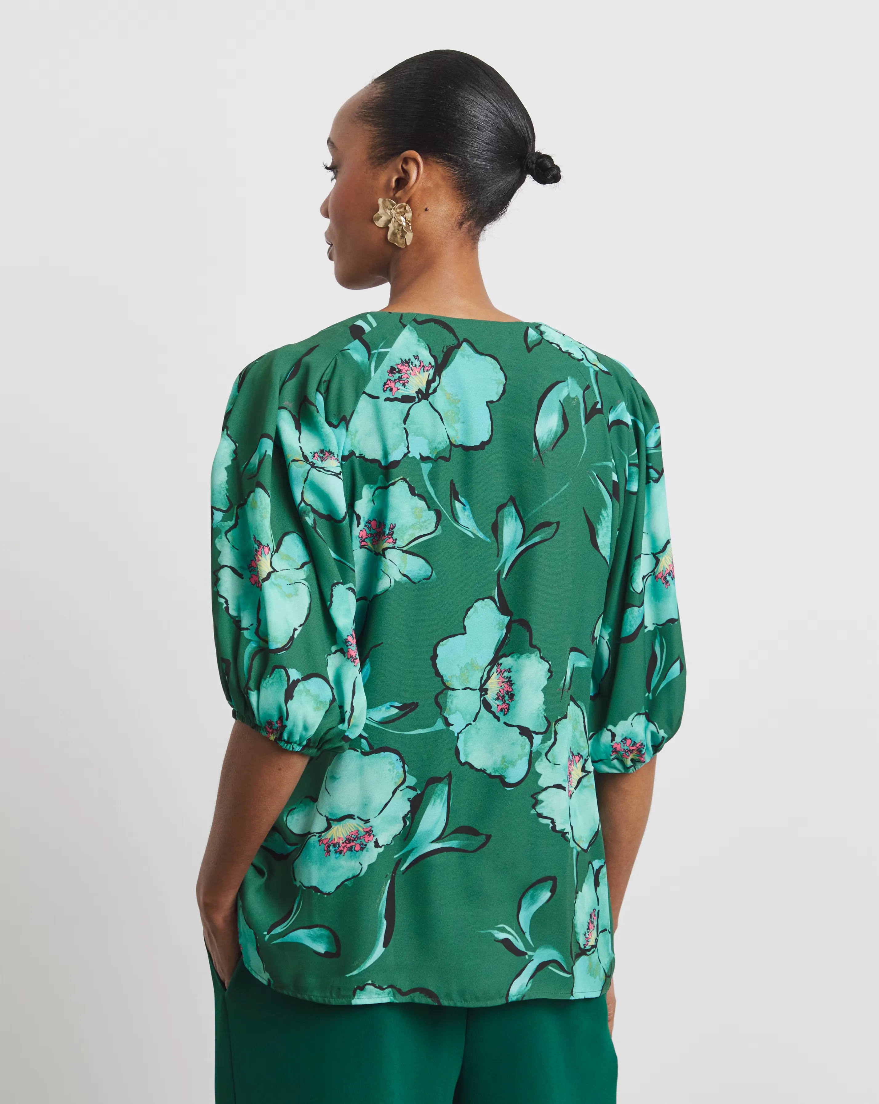 Joanna Hope Puff Sleeve Blouse 4 Joanna Hope Puff Sleeve Blouse