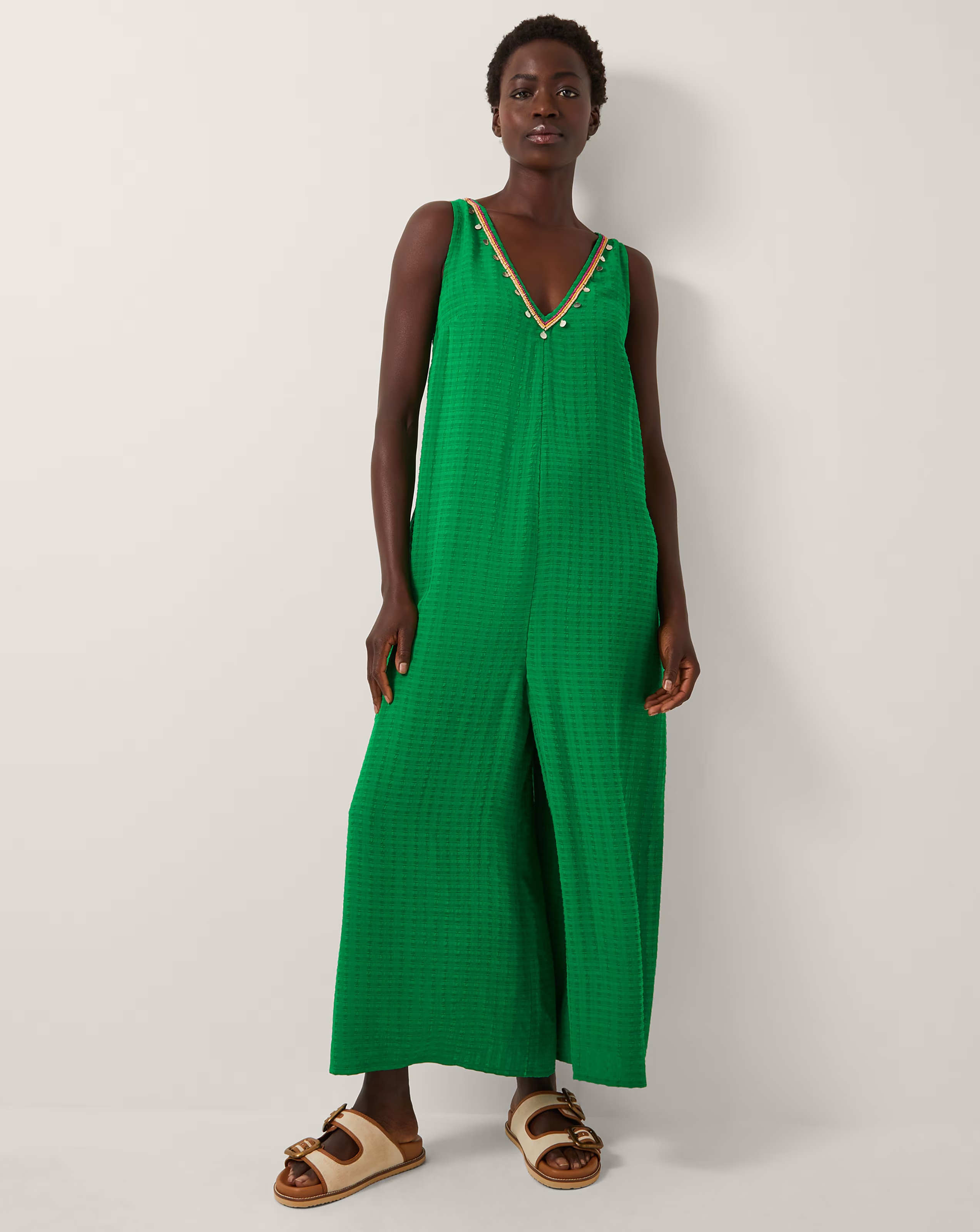 Monsoon Hanna Embellished Jumpsuit