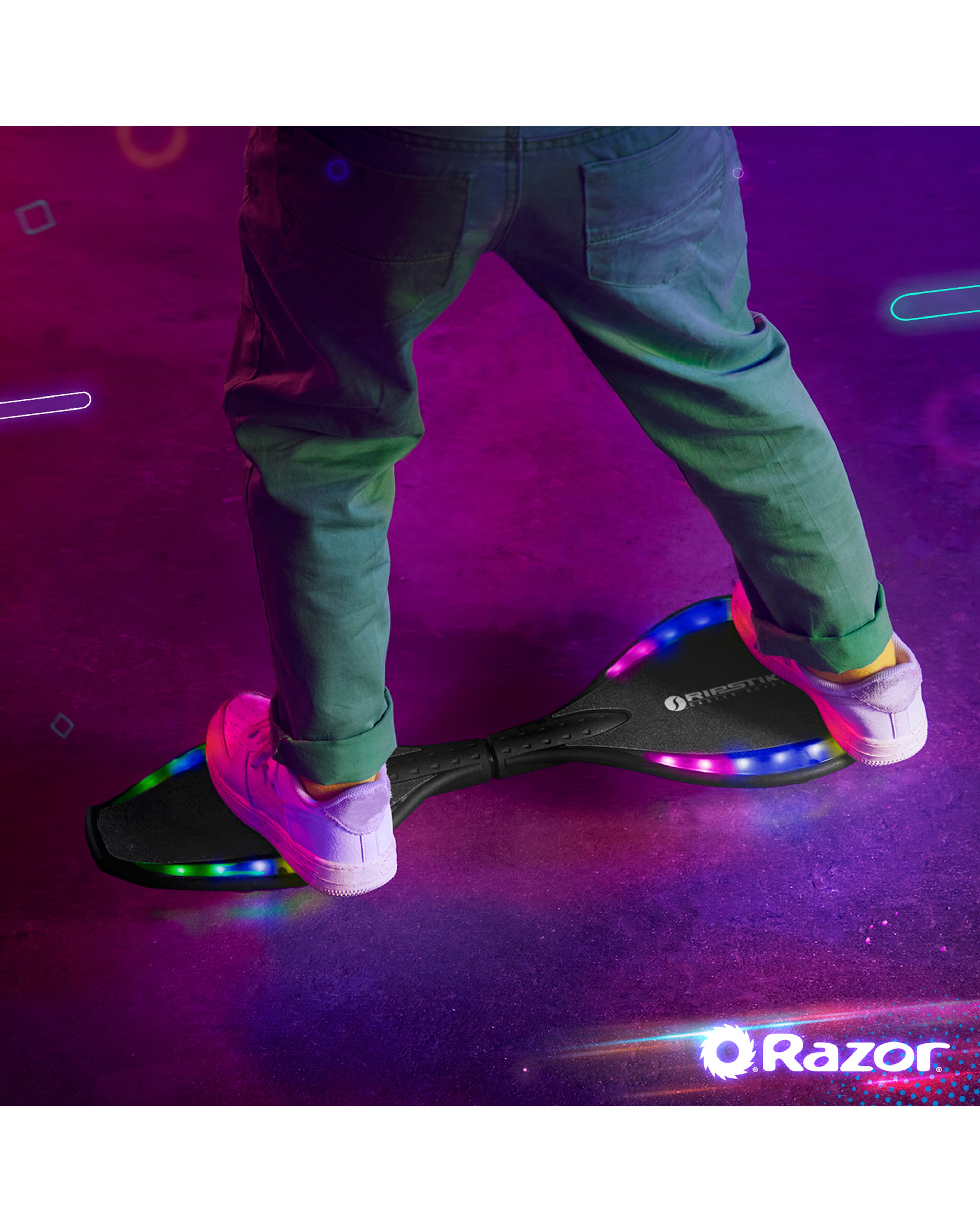 Razor LightShow Ripster Skateboard 14 Razor LightShow Ripster Skateboard