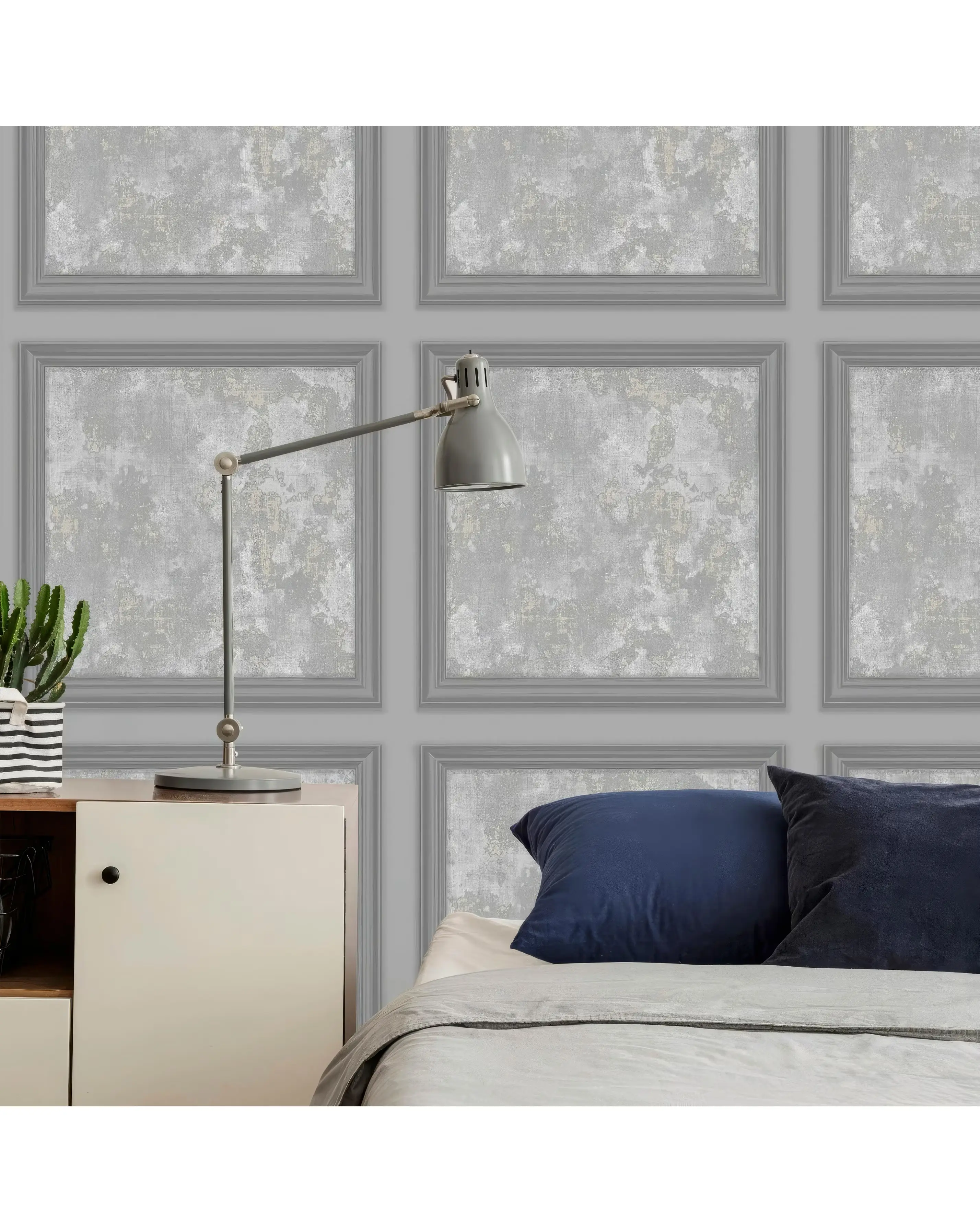 Urban Textured Panelled Wallpaper 1 Urban Textured Panelled Wallpaper