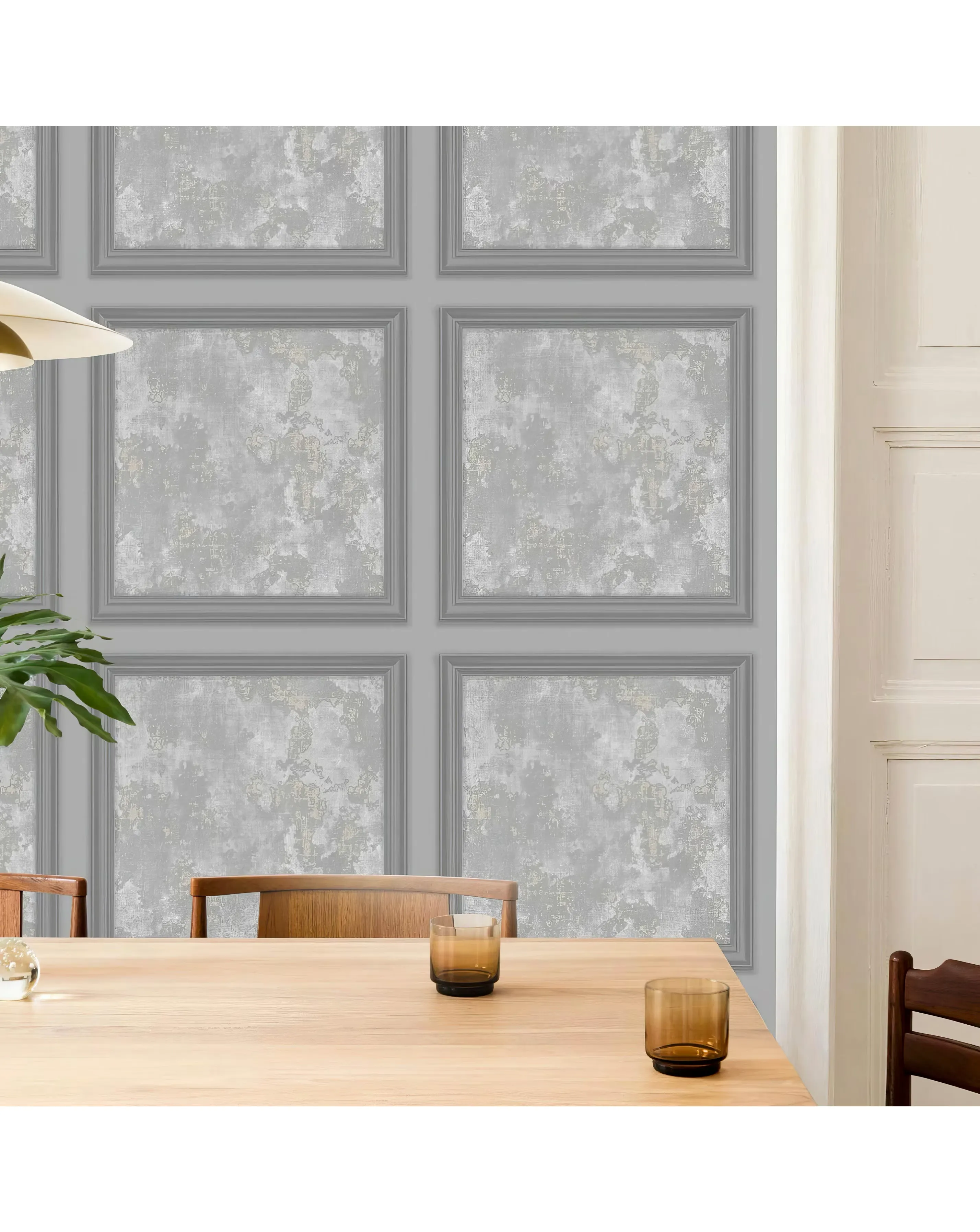 Urban Textured Panelled Wallpaper 6 Urban Textured Panelled Wallpaper