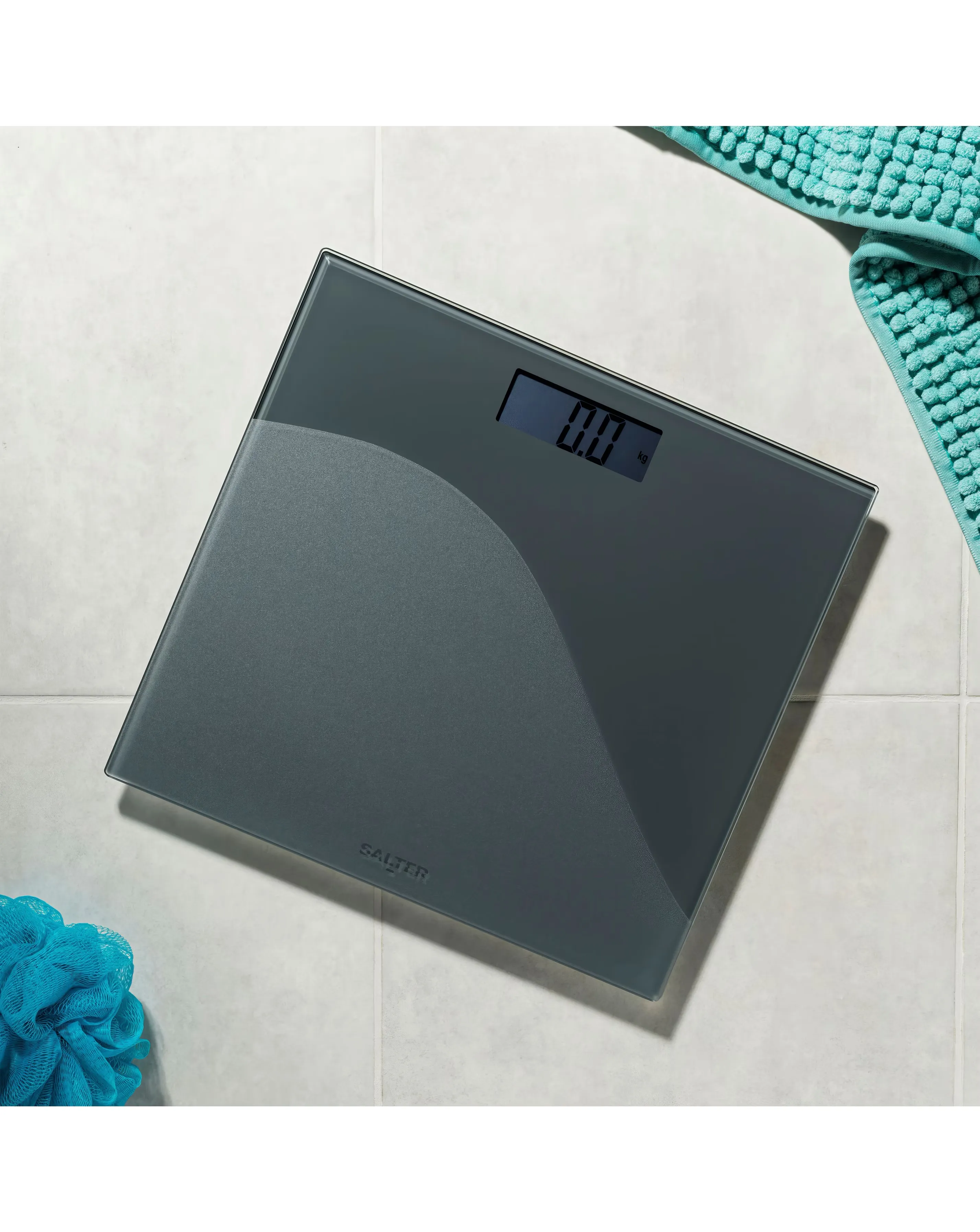 Salter Wave Two Tone Bathroom Scale 2 Salter Wave Two Tone Bathroom Scale