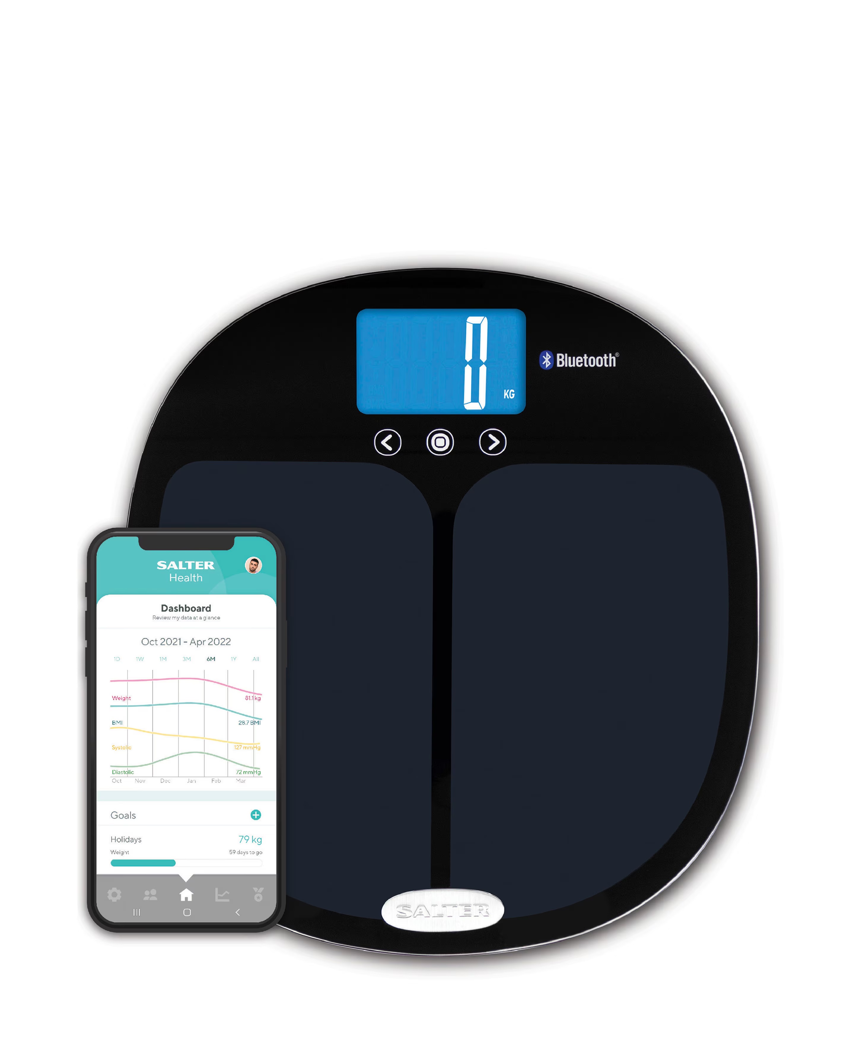 Salter Smart Analyser Scale 8 Salter Smart Analyser Scale
