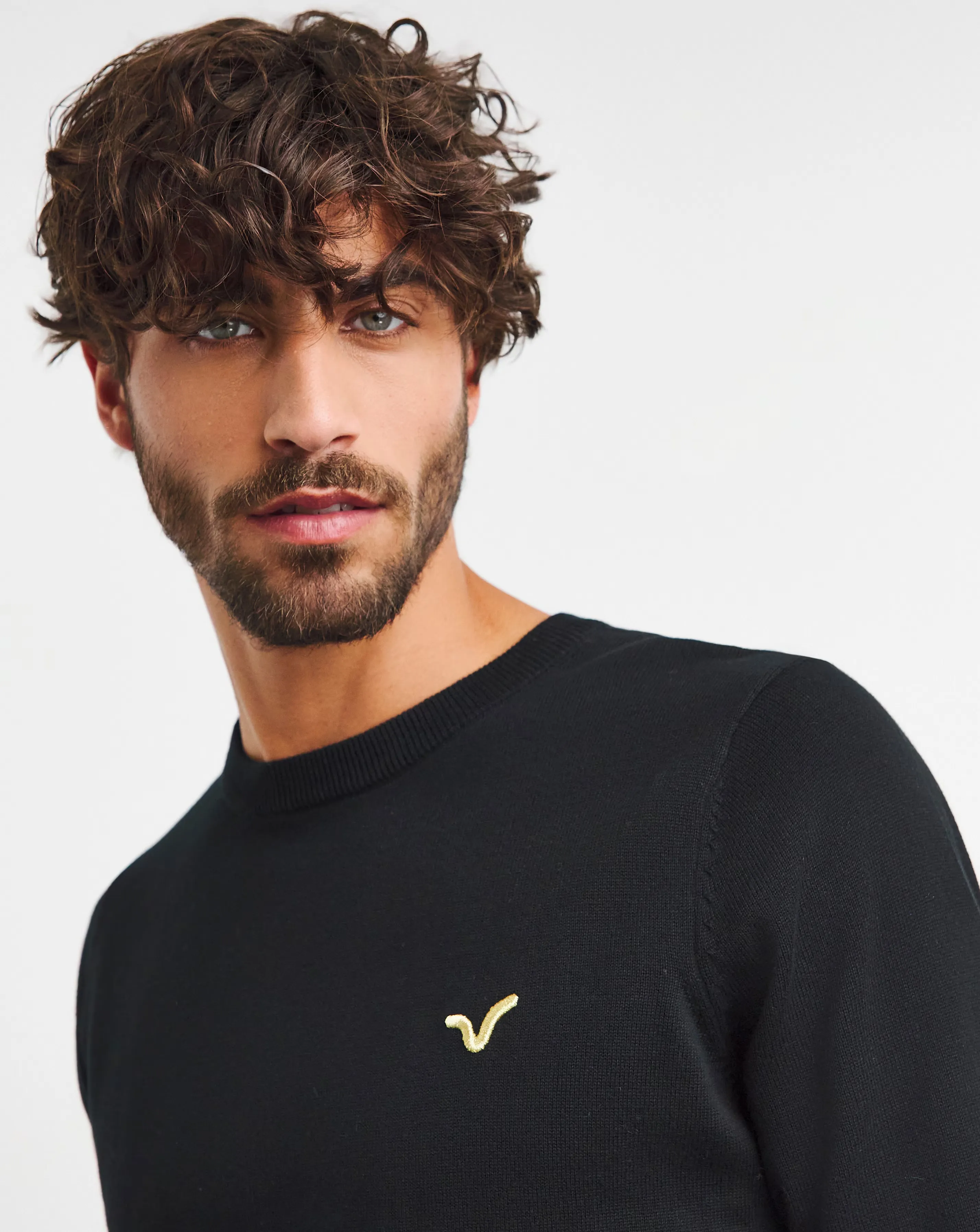 Voi Storm Crew Neck Knitted Jumper 2 Voi Storm Crew Neck Knitted Jumper