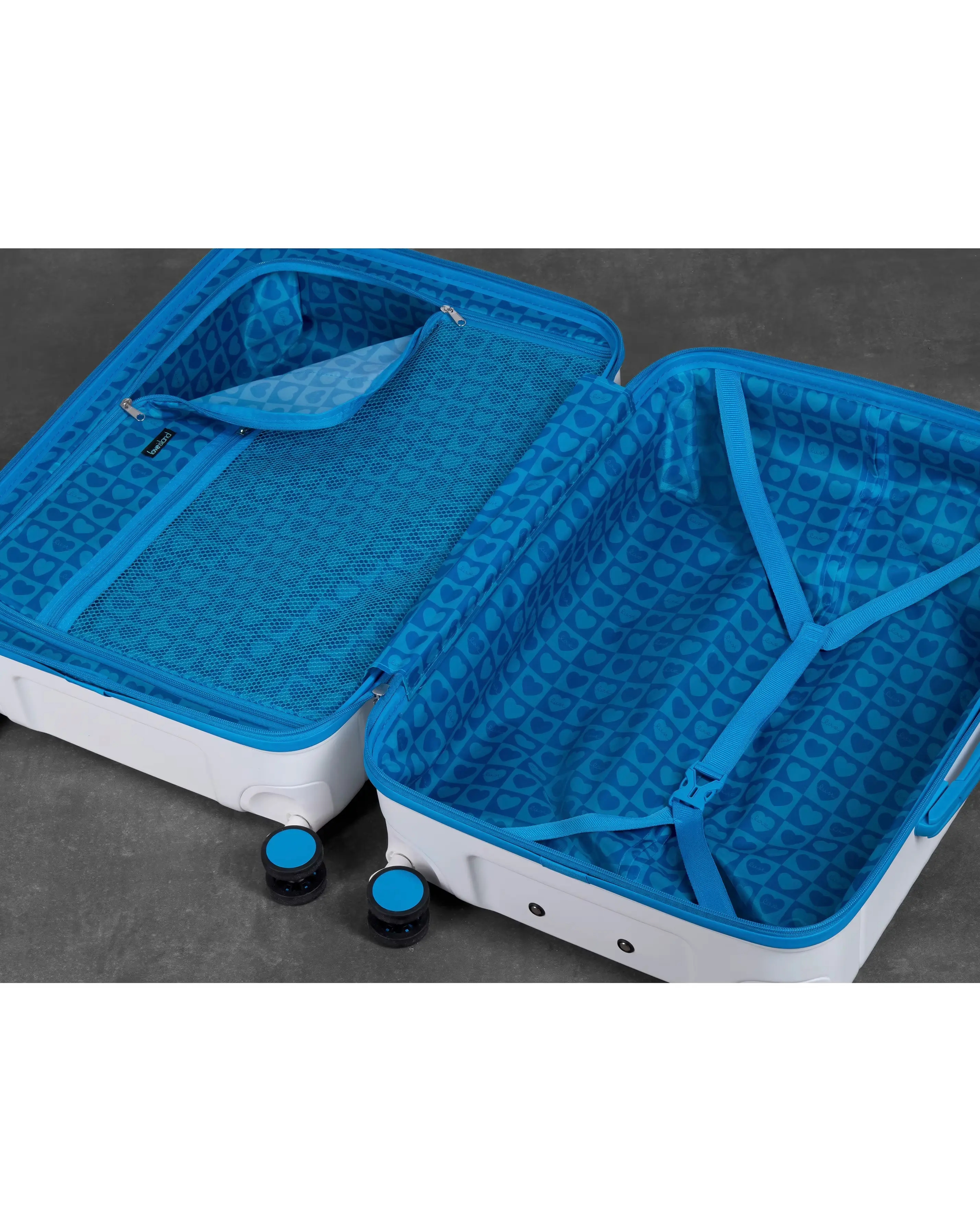 Rock Love Island 3pc Suitcase Set 9 Rock Love Island 3pc Suitcase Set