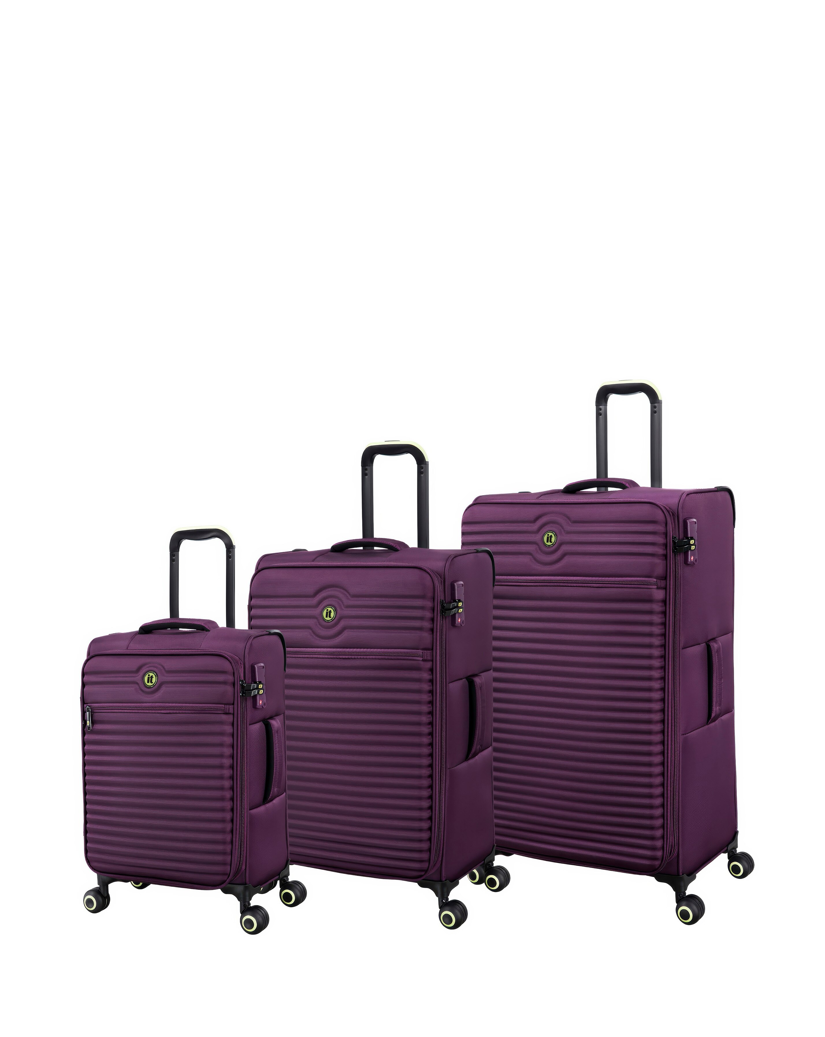 IT Luggage Circulator 3pc Suitcase Set 1 IT Luggage Circulator 3pc Suitcase Set