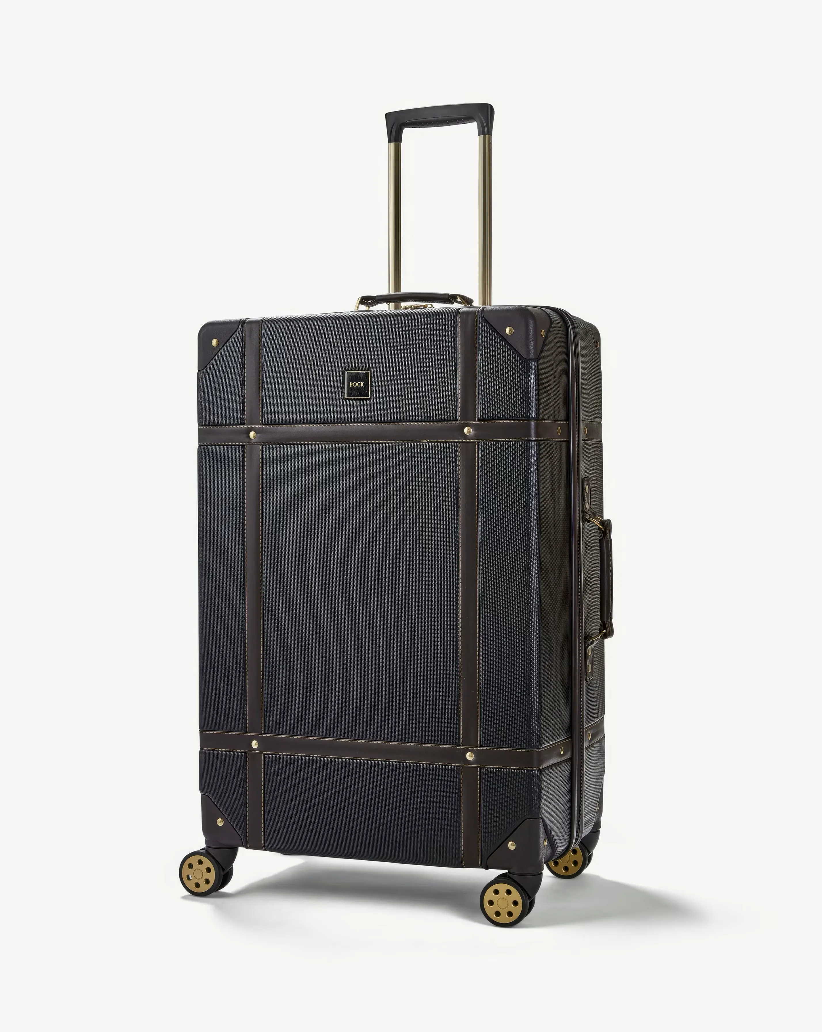 Rock Vintage 3pc Suitcase Set 3 Rock Vintage 3pc Suitcase Set