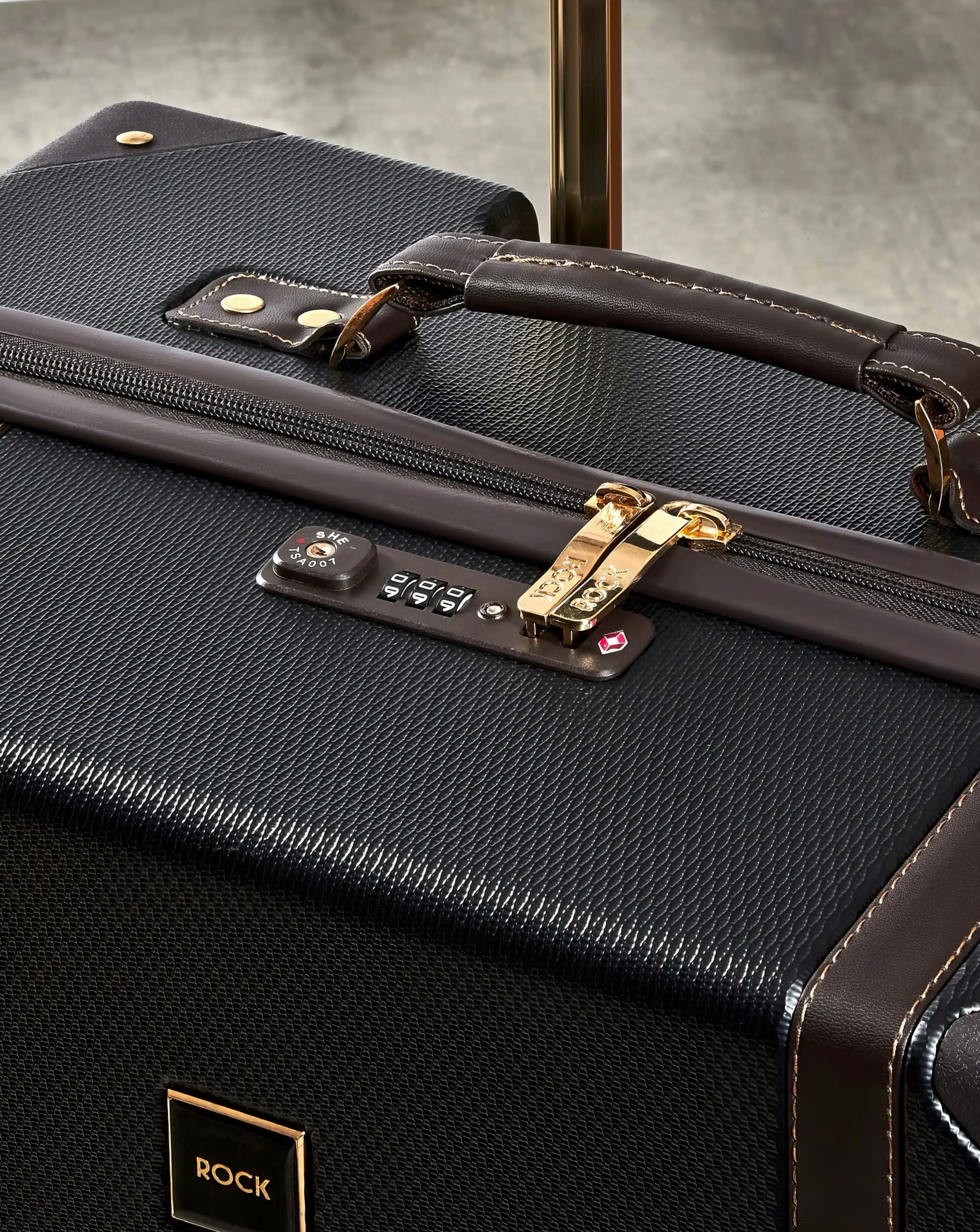 Rock Vintage 3pc Suitcase Set 5 Rock Vintage 3pc Suitcase Set