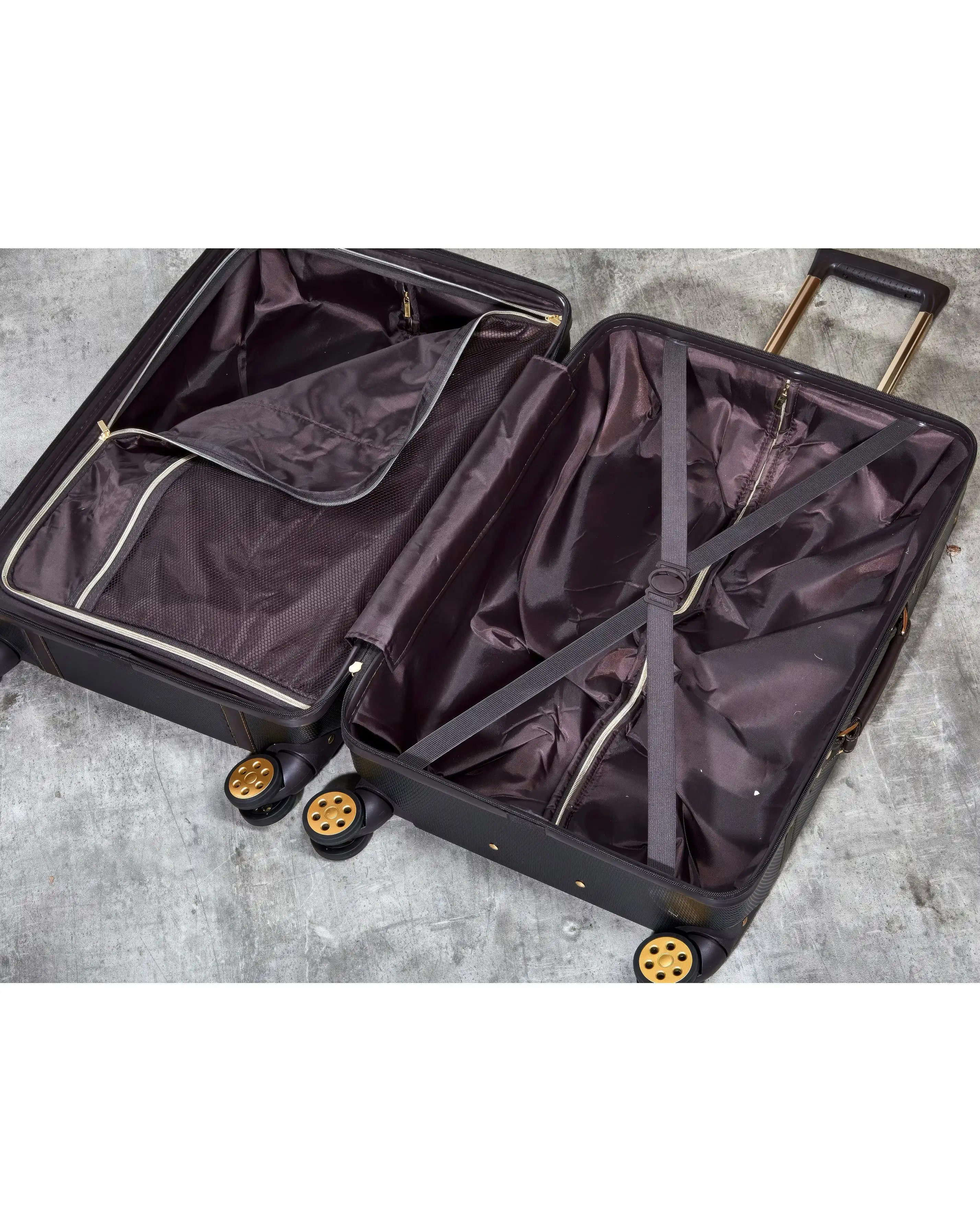 Rock Vintage 3pc Suitcase Set 7 Rock Vintage 3pc Suitcase Set