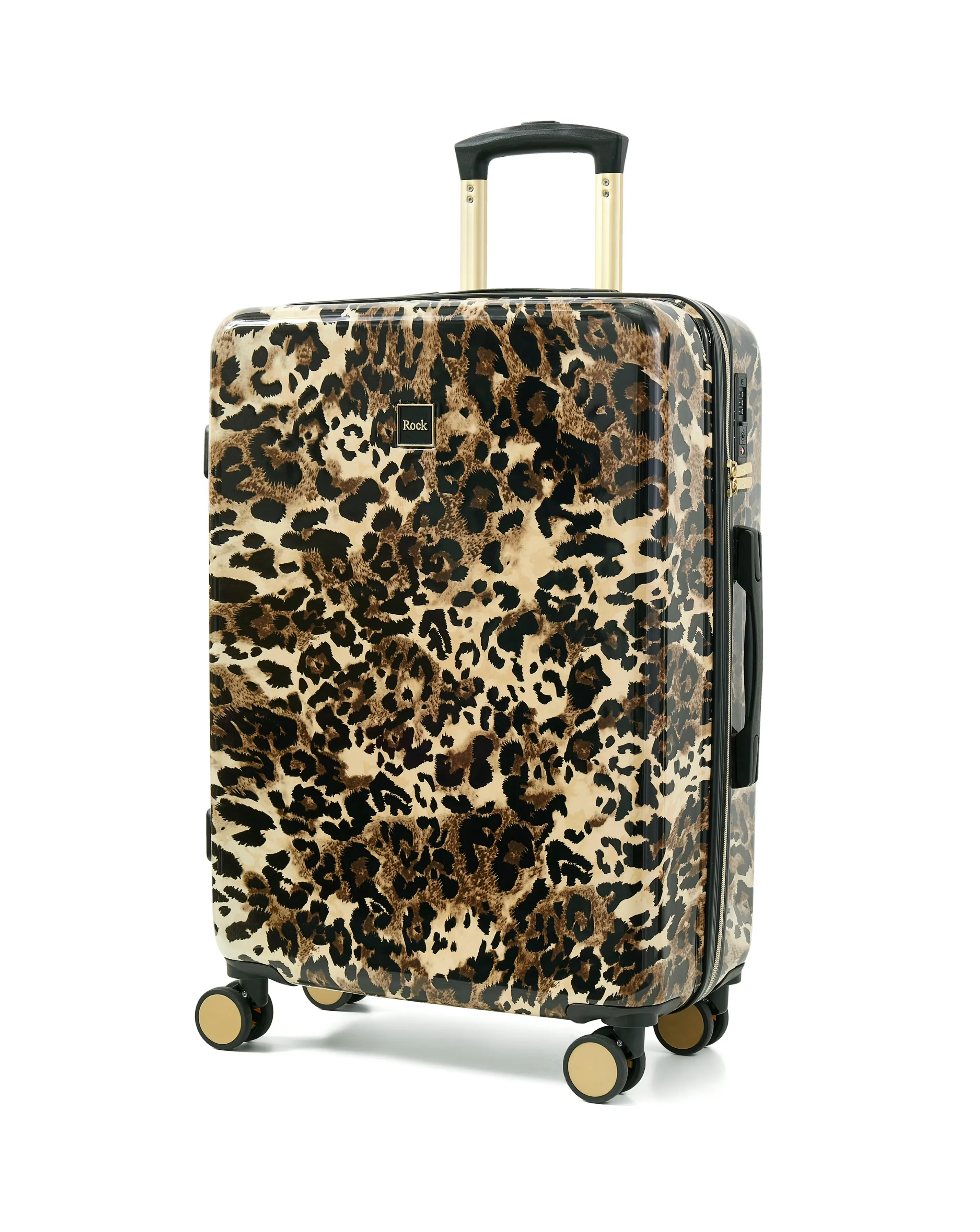 Rock Savannah Leopard Medium Suitcase 1 Rock Savannah Leopard Medium Suitcase