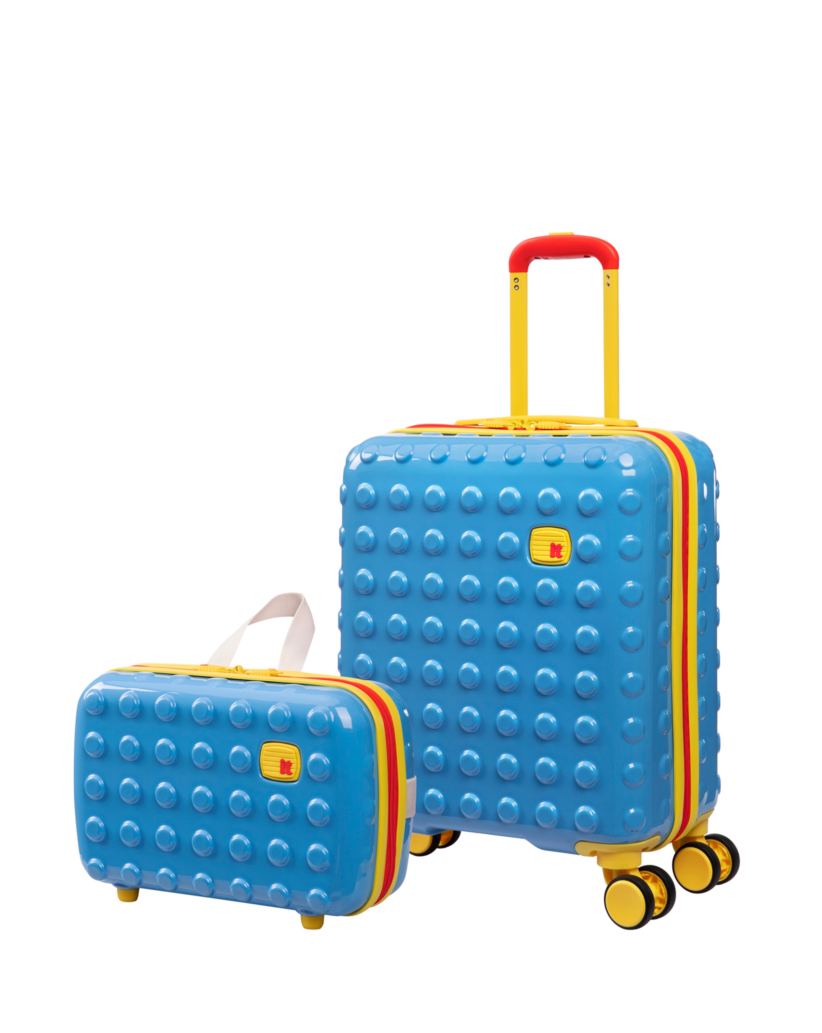 IT Luggage Bobble-Bloc Bonnie Blue 2pc Kiddies Suitcase Case 5 IT Luggage Bobble-Bloc Bonnie Blue 2pc Kiddies Suitcase Case