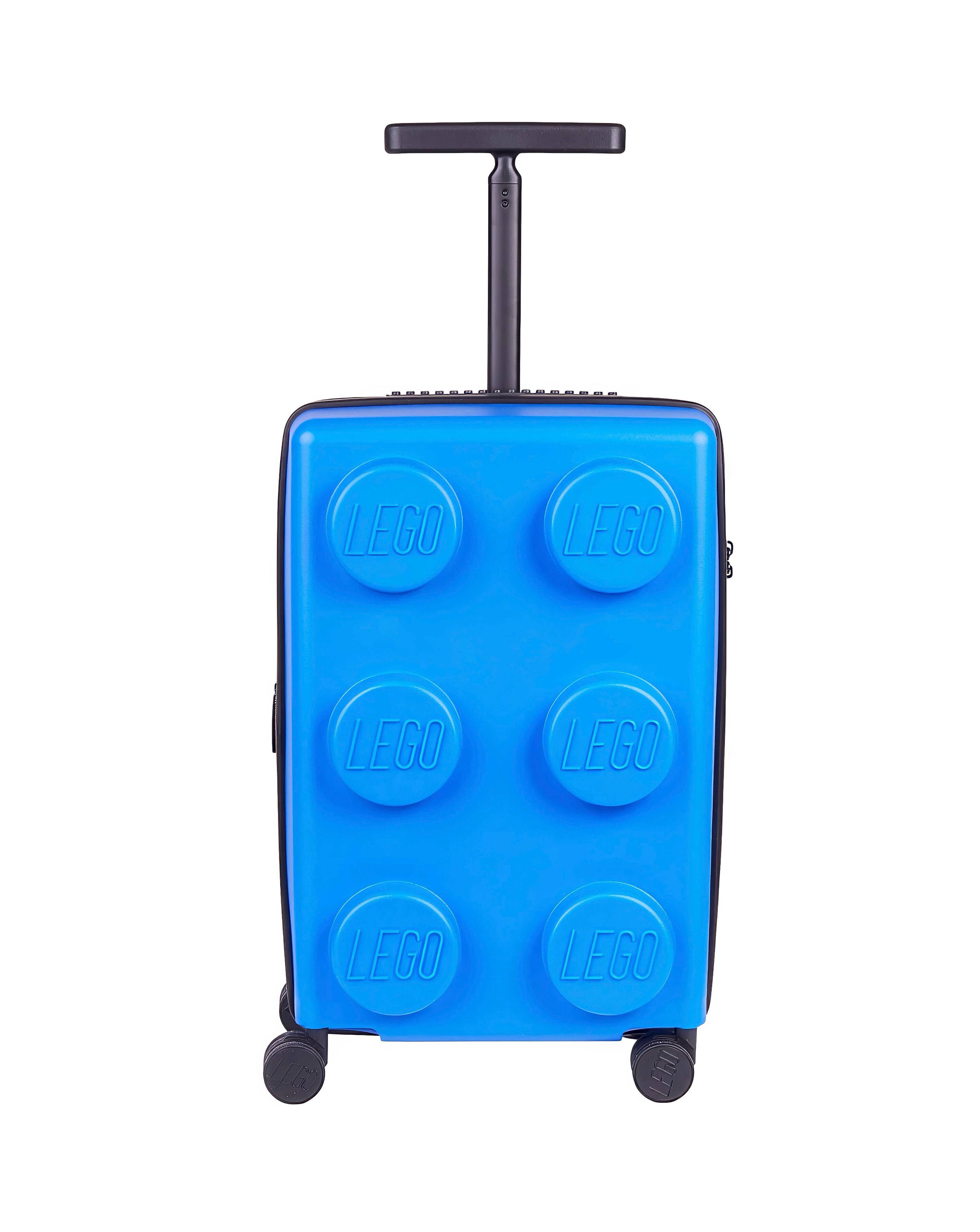 LEGO Brick Cabin Suitcase - Bright Blue 1 LEGO Brick Cabin Suitcase - Bright Blue