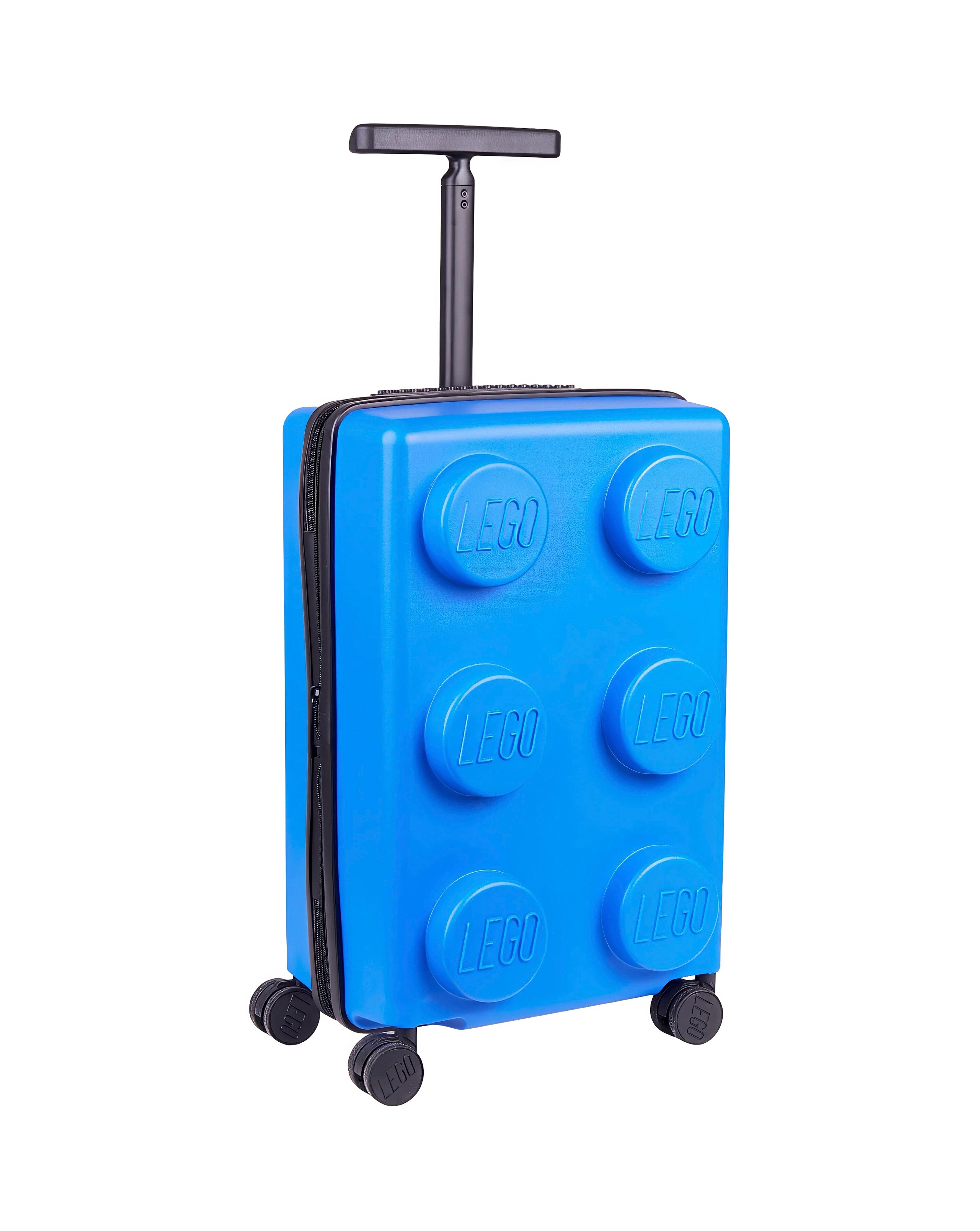 LEGO Brick Cabin Suitcase - Bright Blue 2 LEGO Brick Cabin Suitcase - Bright Blue