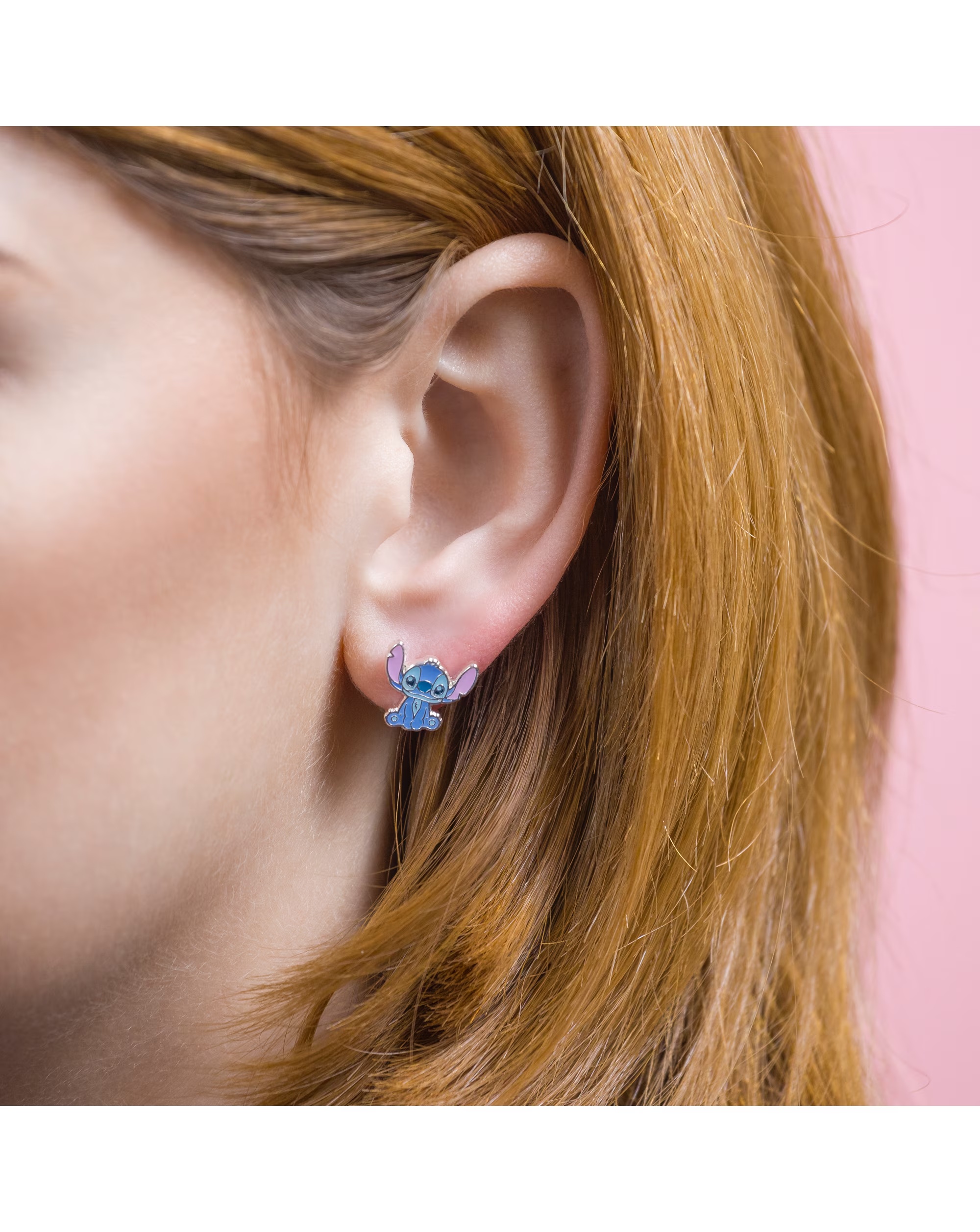 Stitch Enamel Stud Earrings 2 Stitch Enamel Stud Earrings