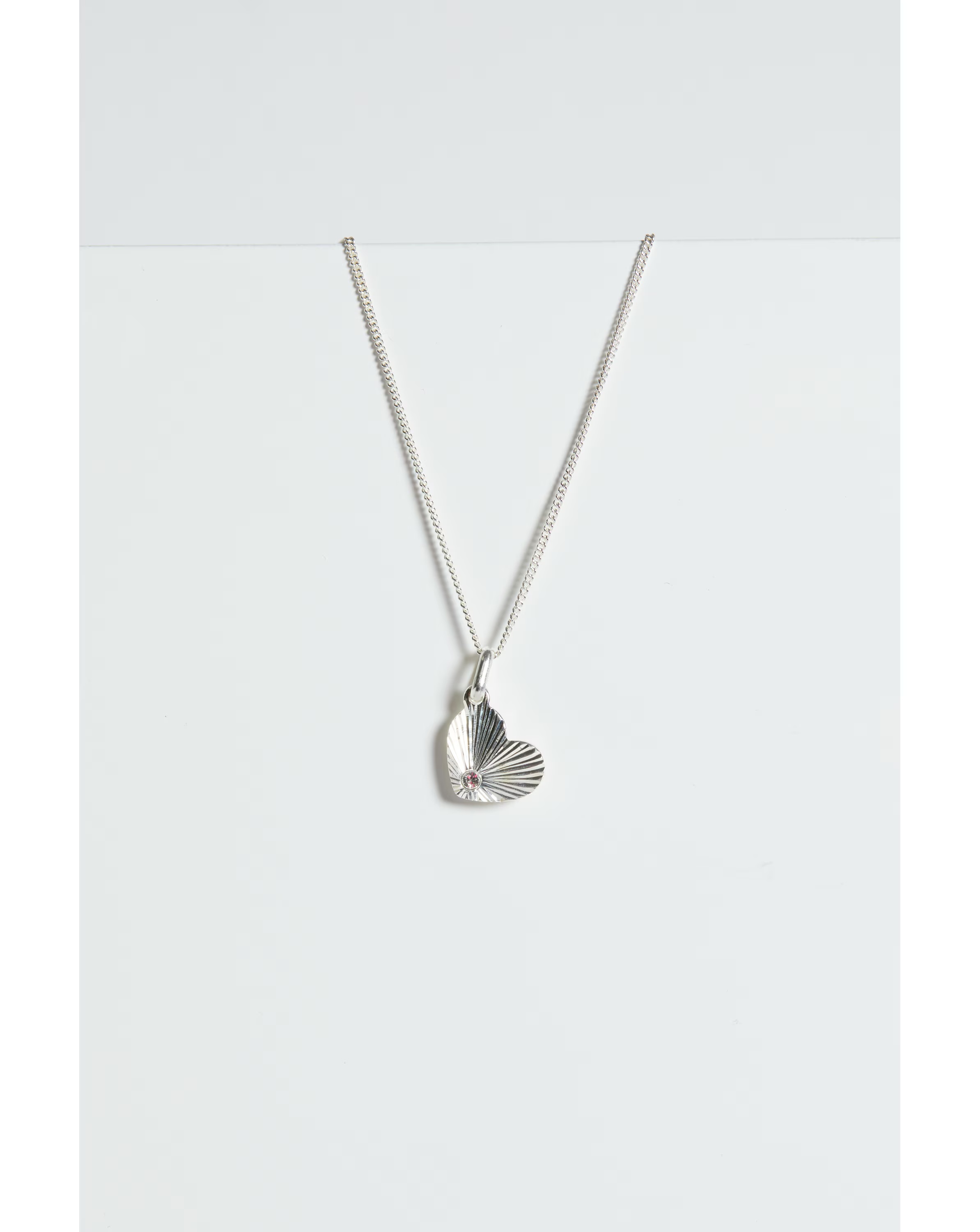 Simply Silver Cut Heart Pendant 2 Simply Silver Cut Heart Pendant