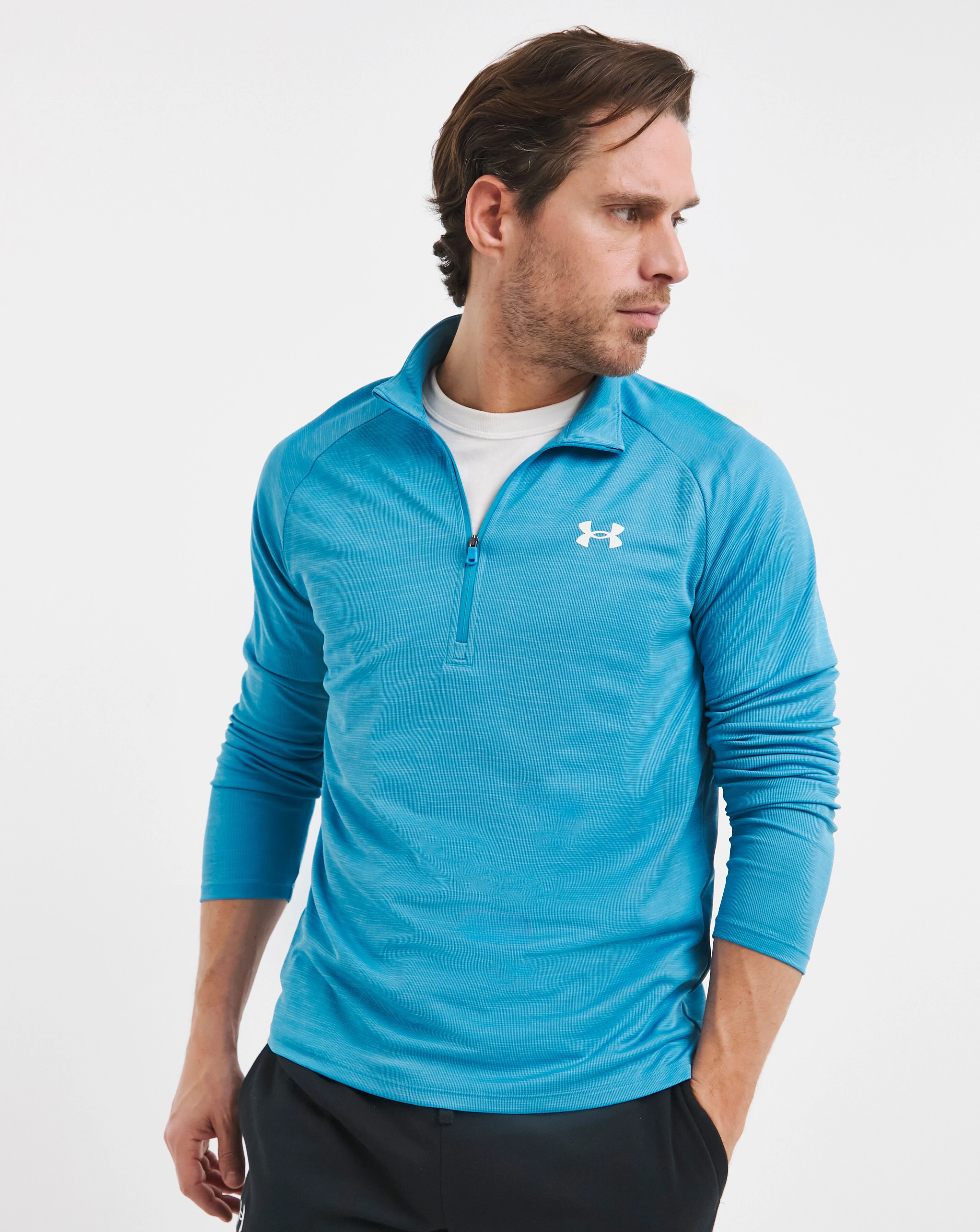 Under Armour Tech Textured 1/2 Zip 1 Under Armour Tech Textured 1/2 Zip