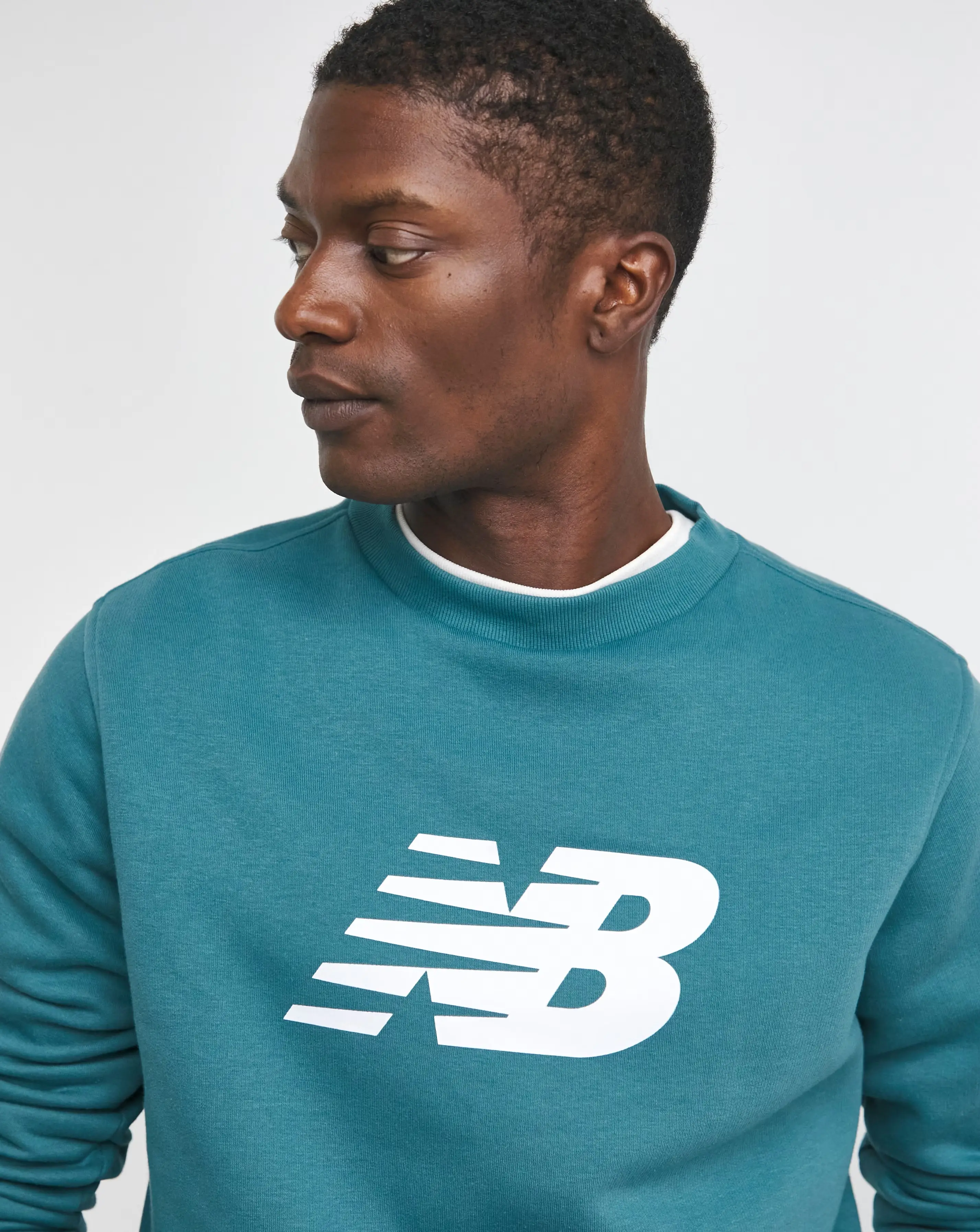 New Balance Big Logo Crew Neck Sweatshirt 3 New Balance Big Logo Crew Neck Sweatshirt
