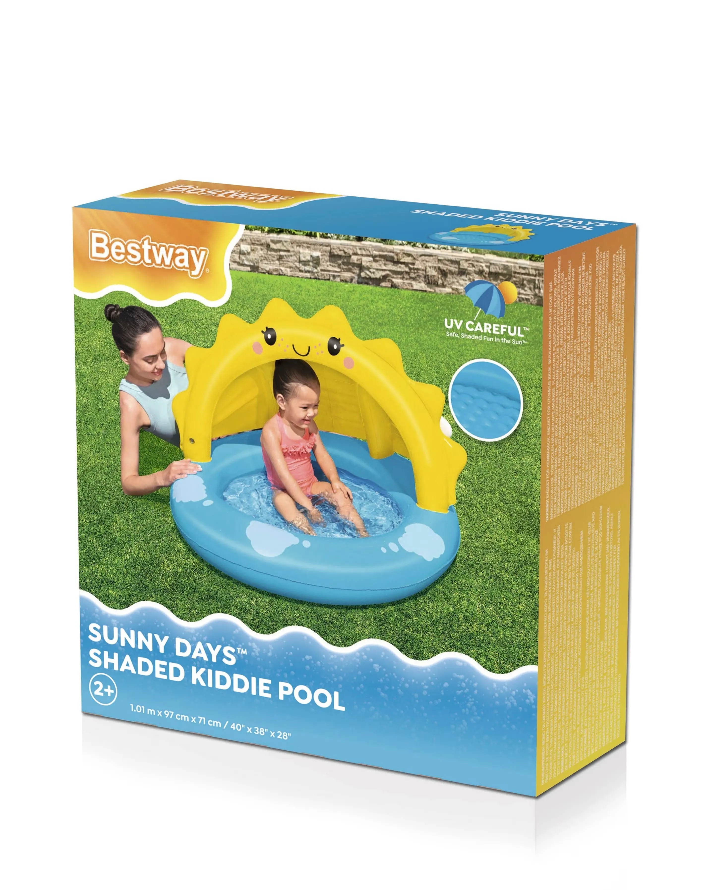 Bestway Sunny Days Shaded Kiddie Pool 5 Bestway Sunny Days Shaded Kiddie Pool