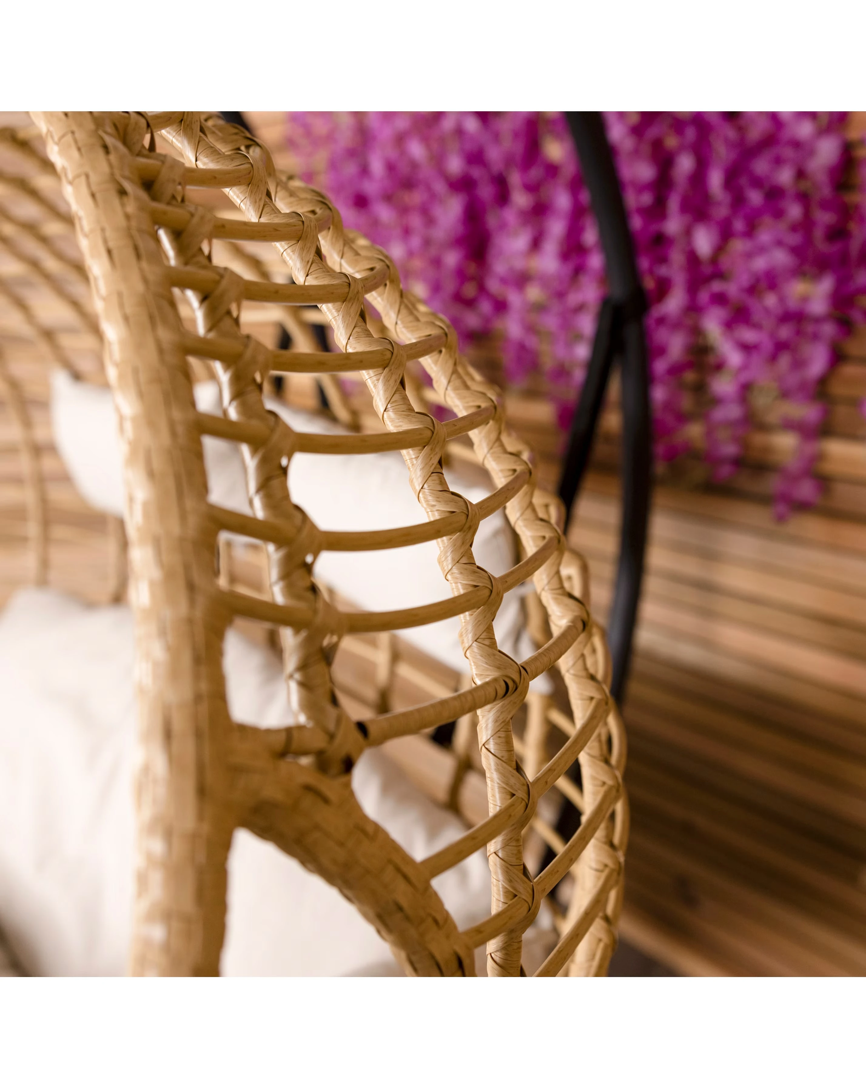Charles Bentley Double Hanging Swing Chair 3 Charles Bentley Double Hanging Swing Chair