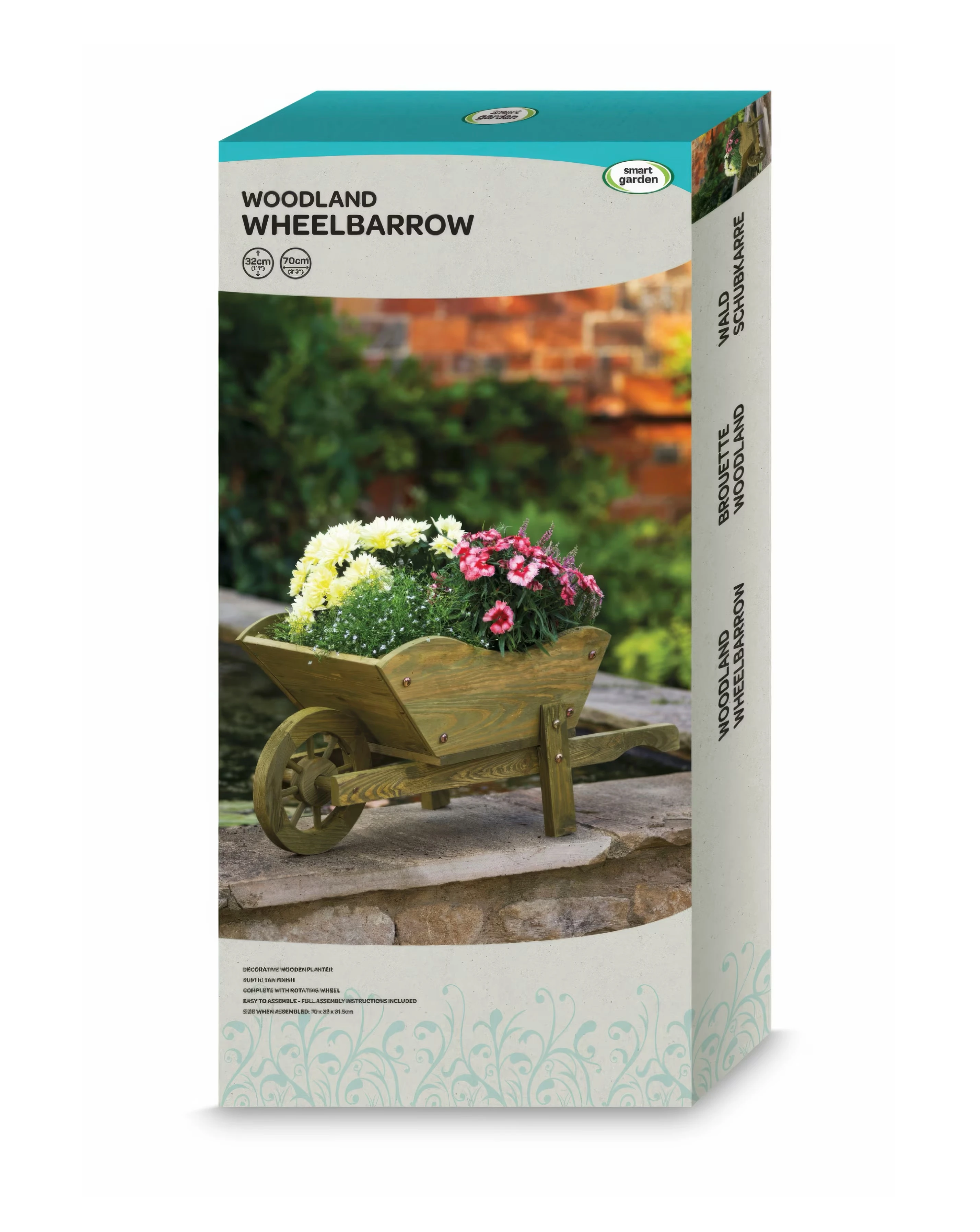 Wheelbarrow Planter 3 Wheelbarrow Planter