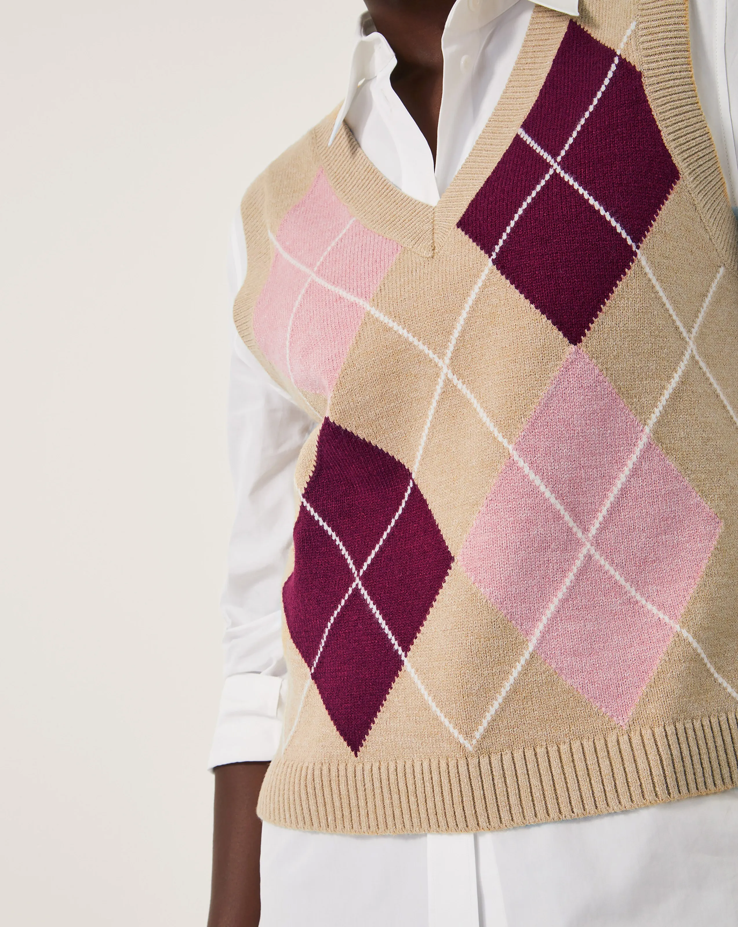 Monsoon Anne Argyle Knitted Vest 4 Monsoon Anne Argyle Knitted Vest