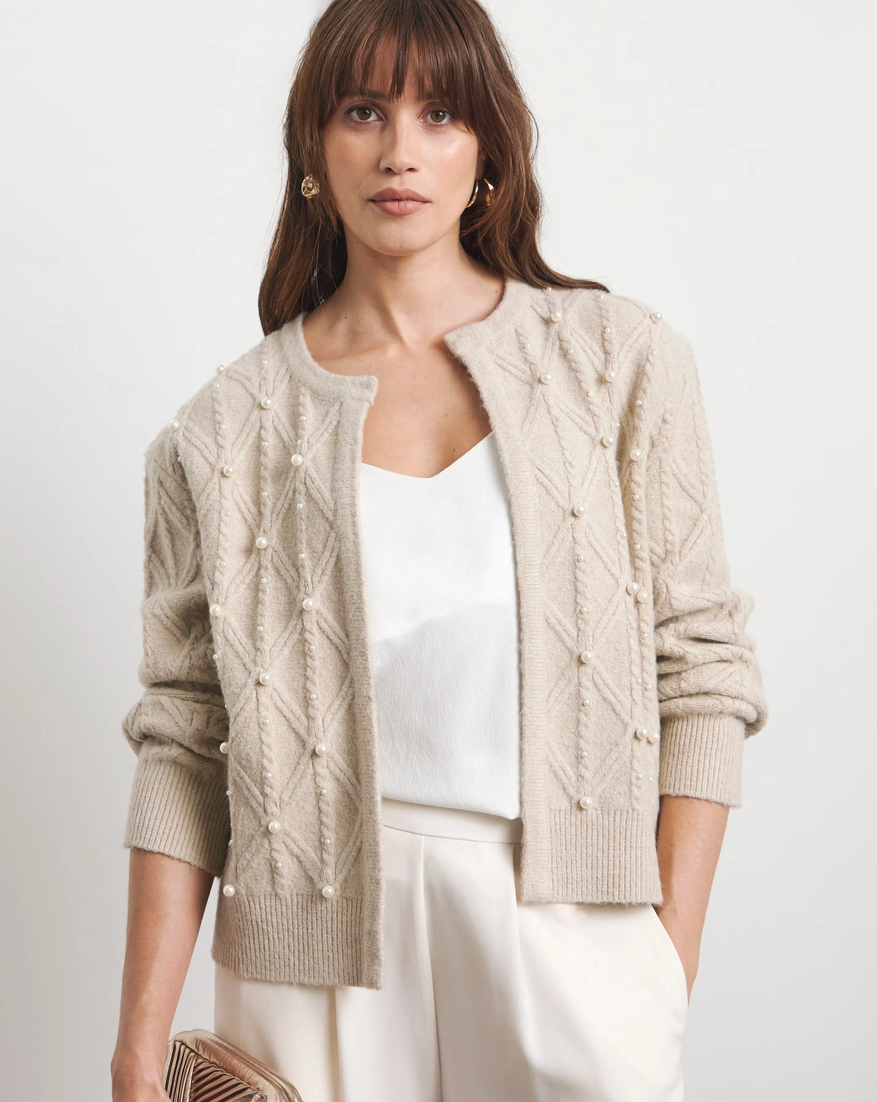 Joanna Hope Embellished Cardigan 1 Joanna Hope Embellished Cardigan