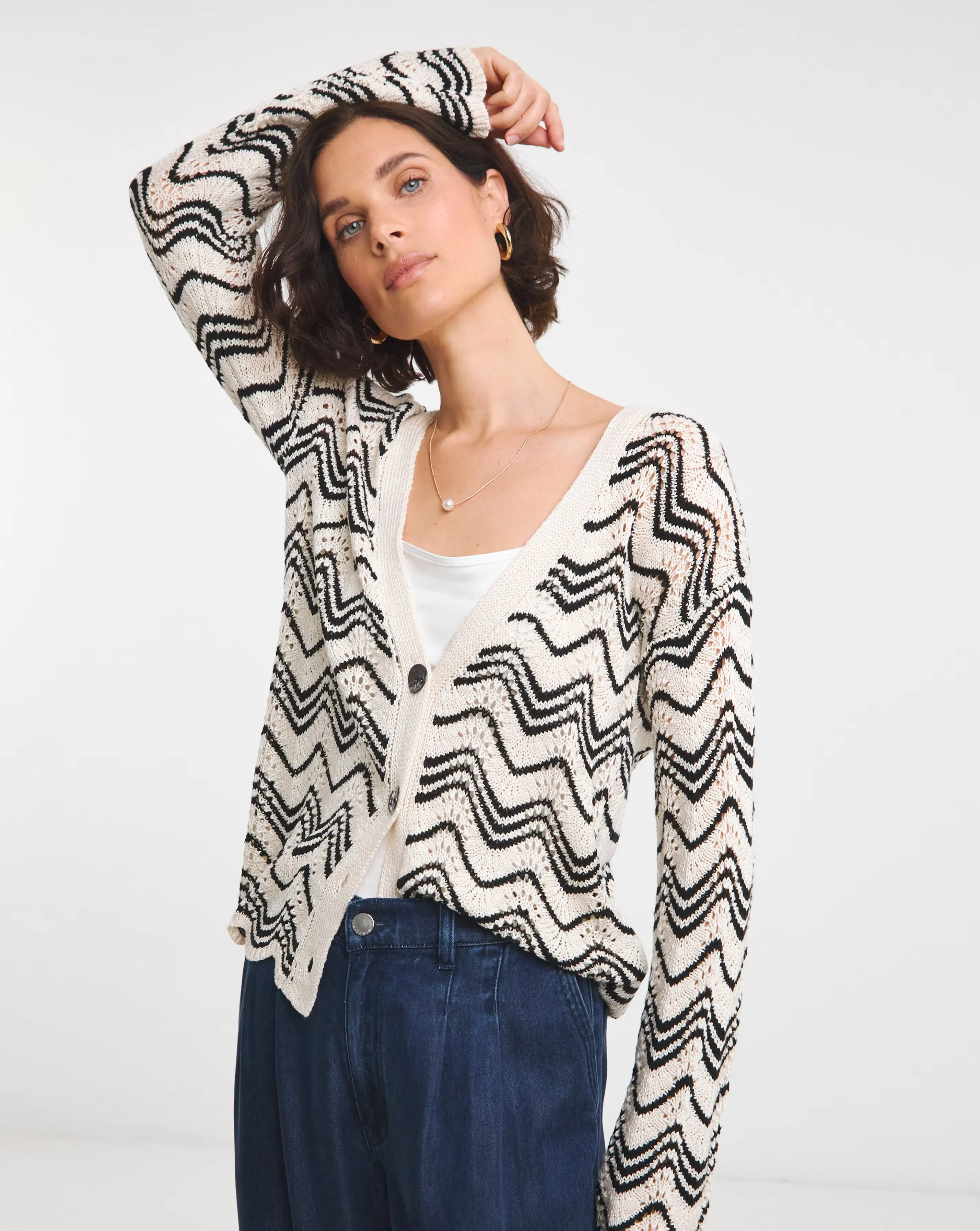 Mono Crochet Cardigan 1 Mono Crochet Cardigan