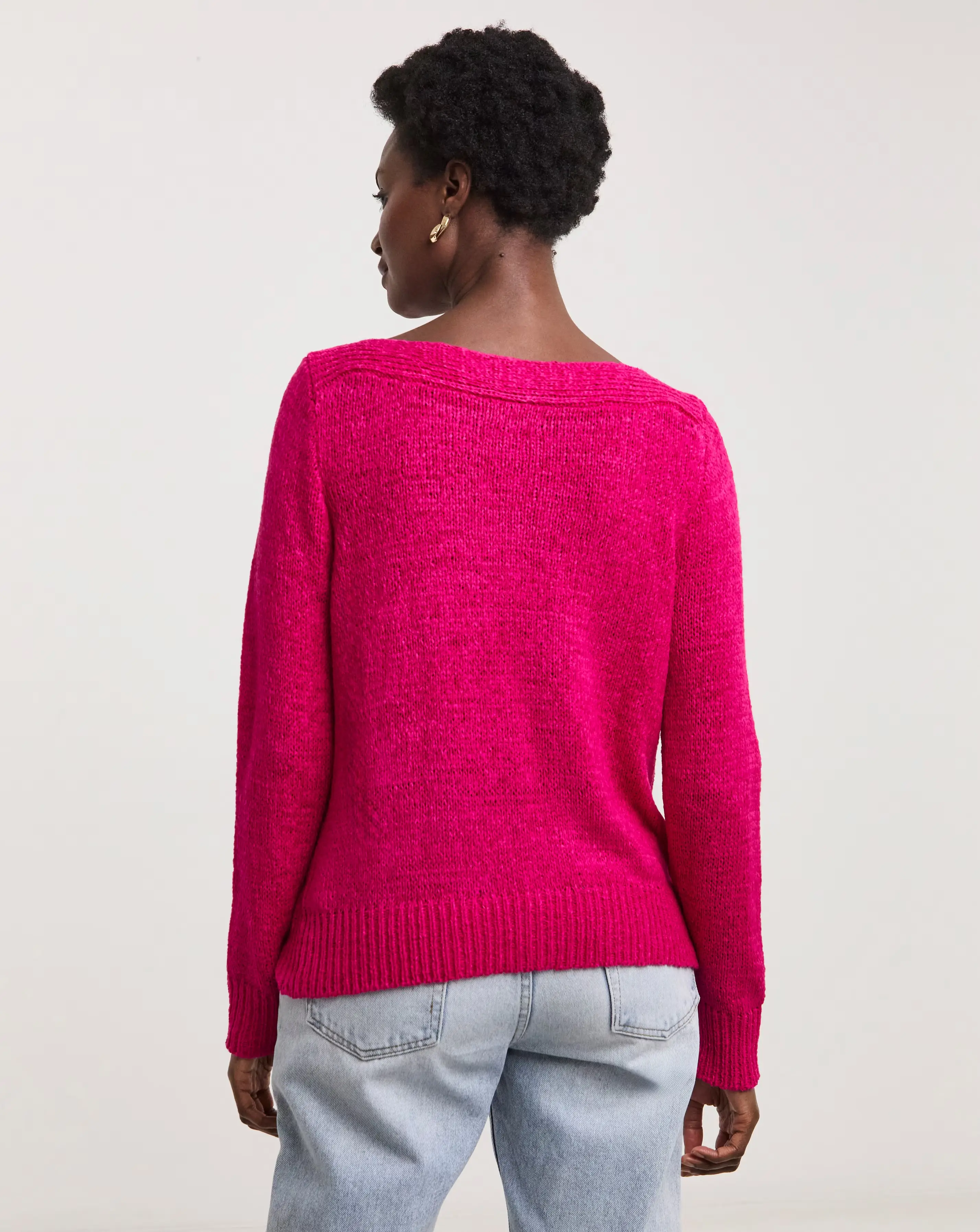 Pink Long Sleeve Jumper 4 Pink Long Sleeve Jumper