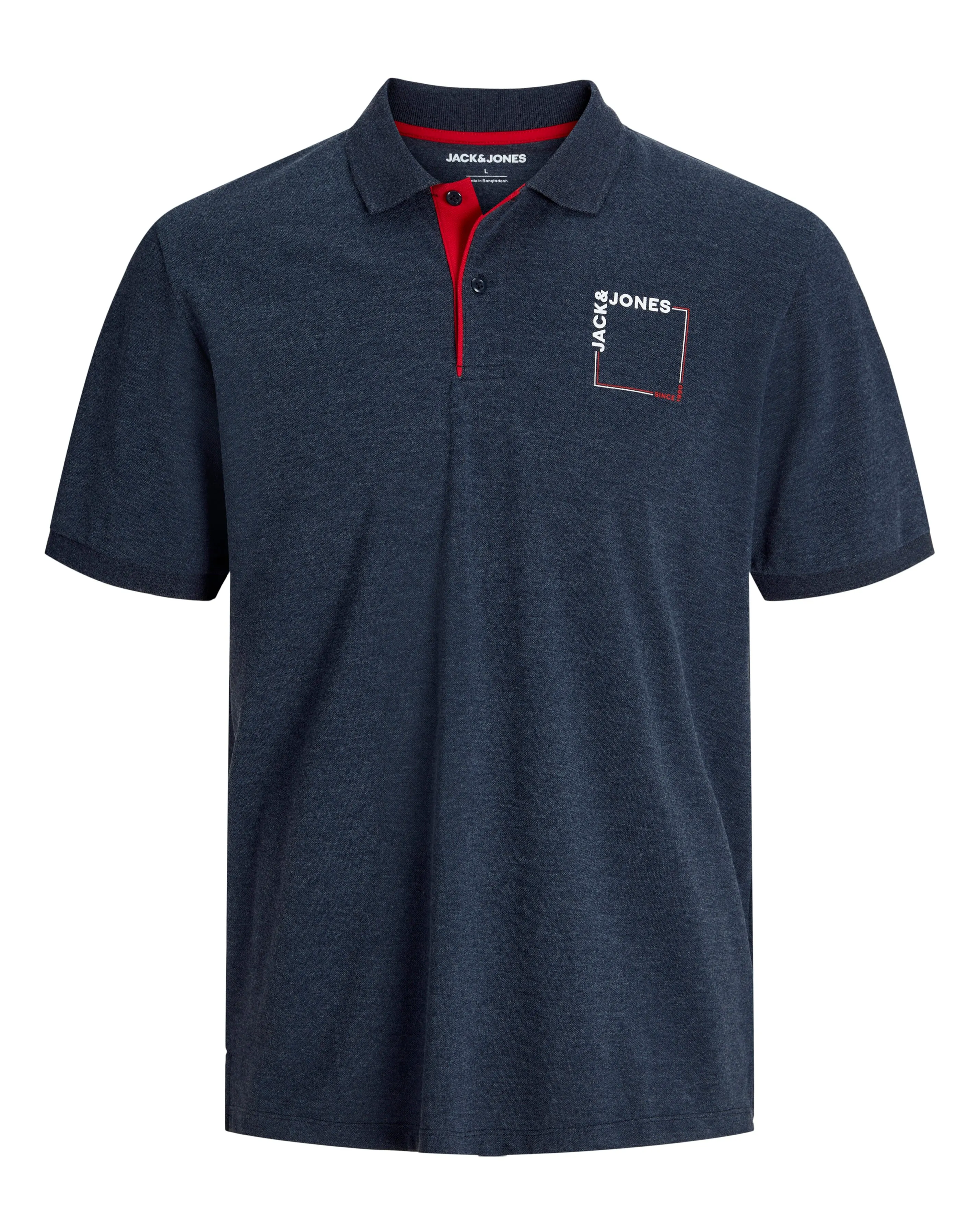 Jack & Jones Verner Logo Polo - Navy 5 Jack & Jones Verner Logo Polo - Navy