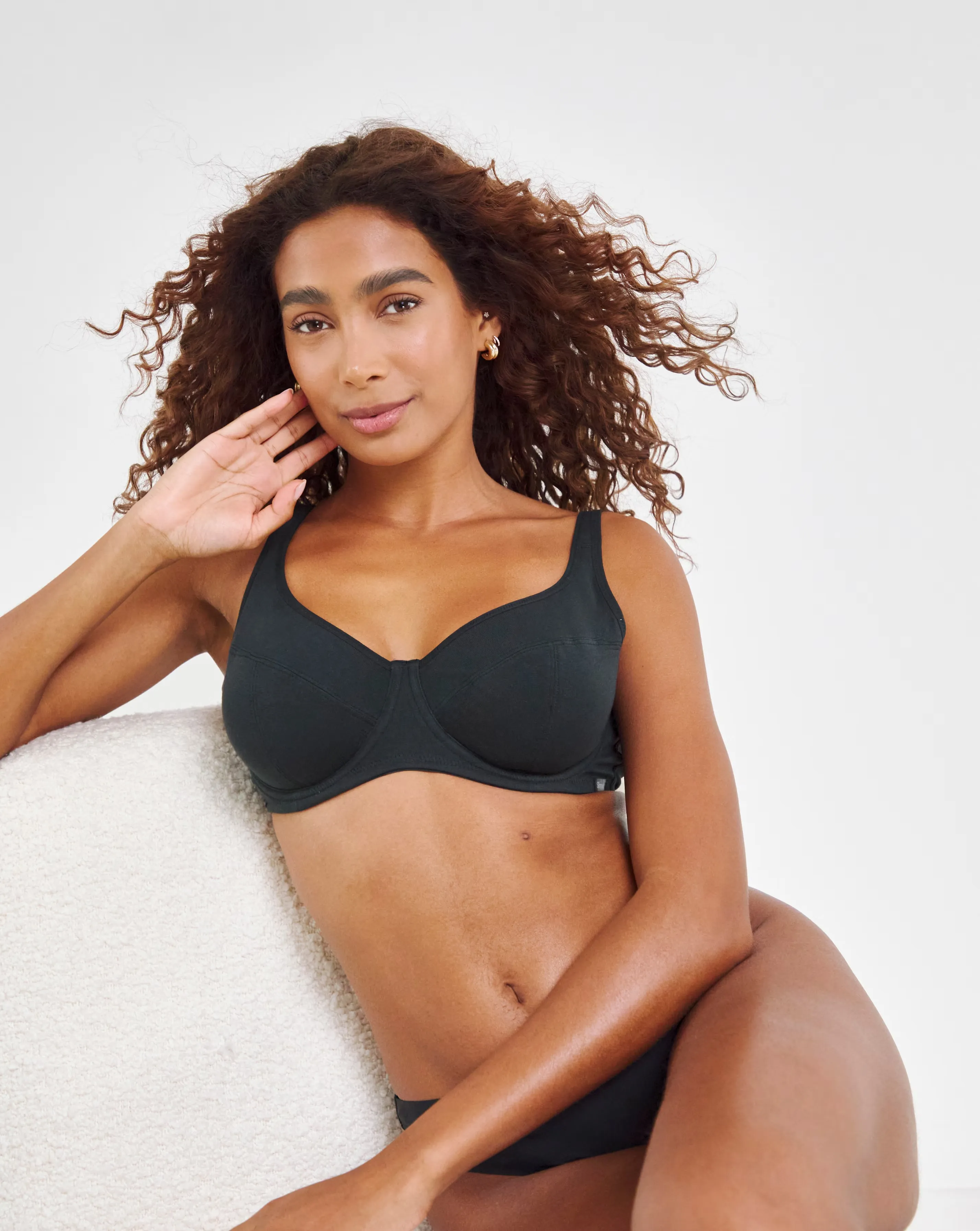 Slimma 2 Pack Cotton Wired Full Cup Bras B-G 2 Slimma 2 Pack Cotton Wired Full Cup Bras B-G