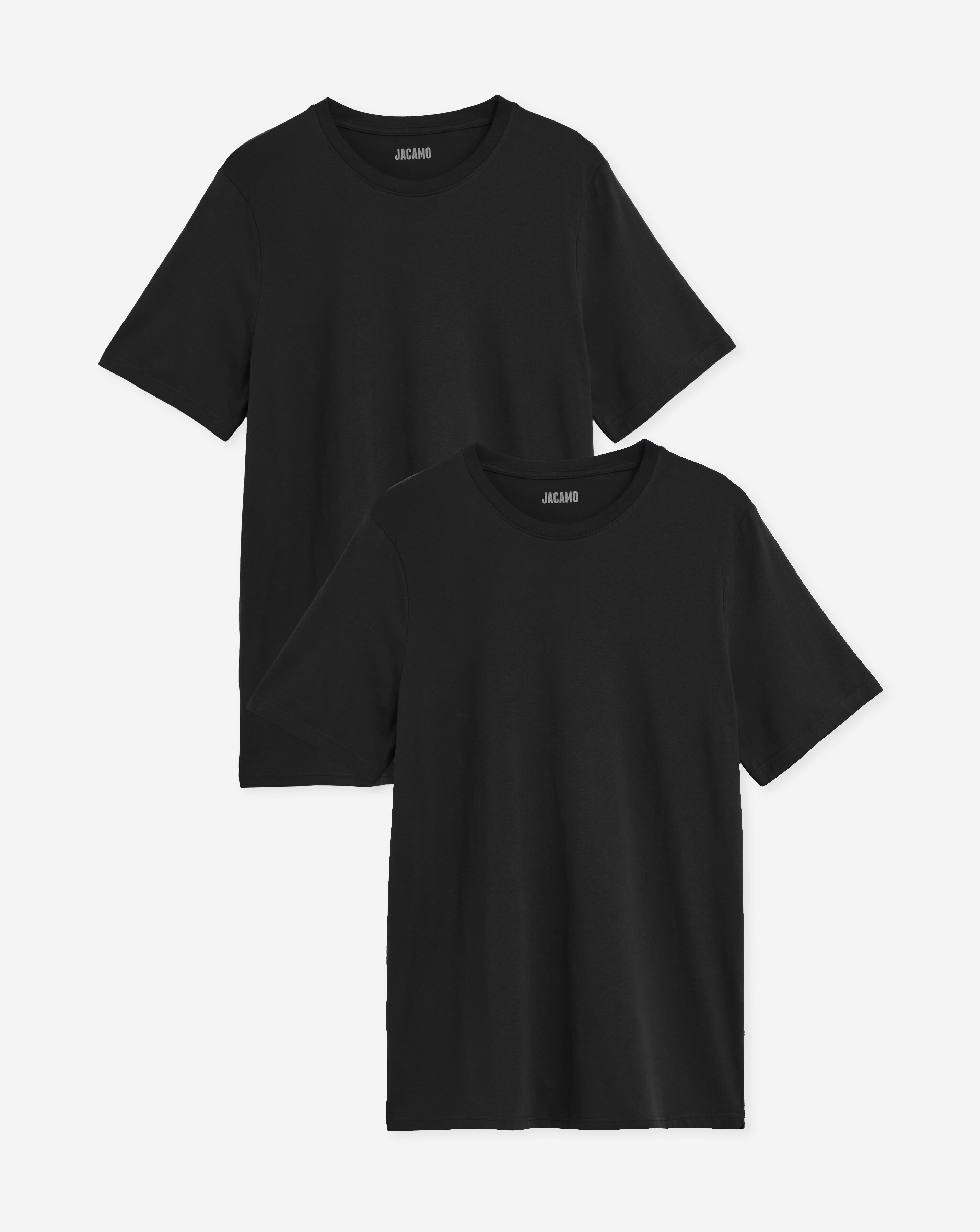 2 Pack Shirts Long Length- Black 5 2 Pack Shirts Long Length- Black