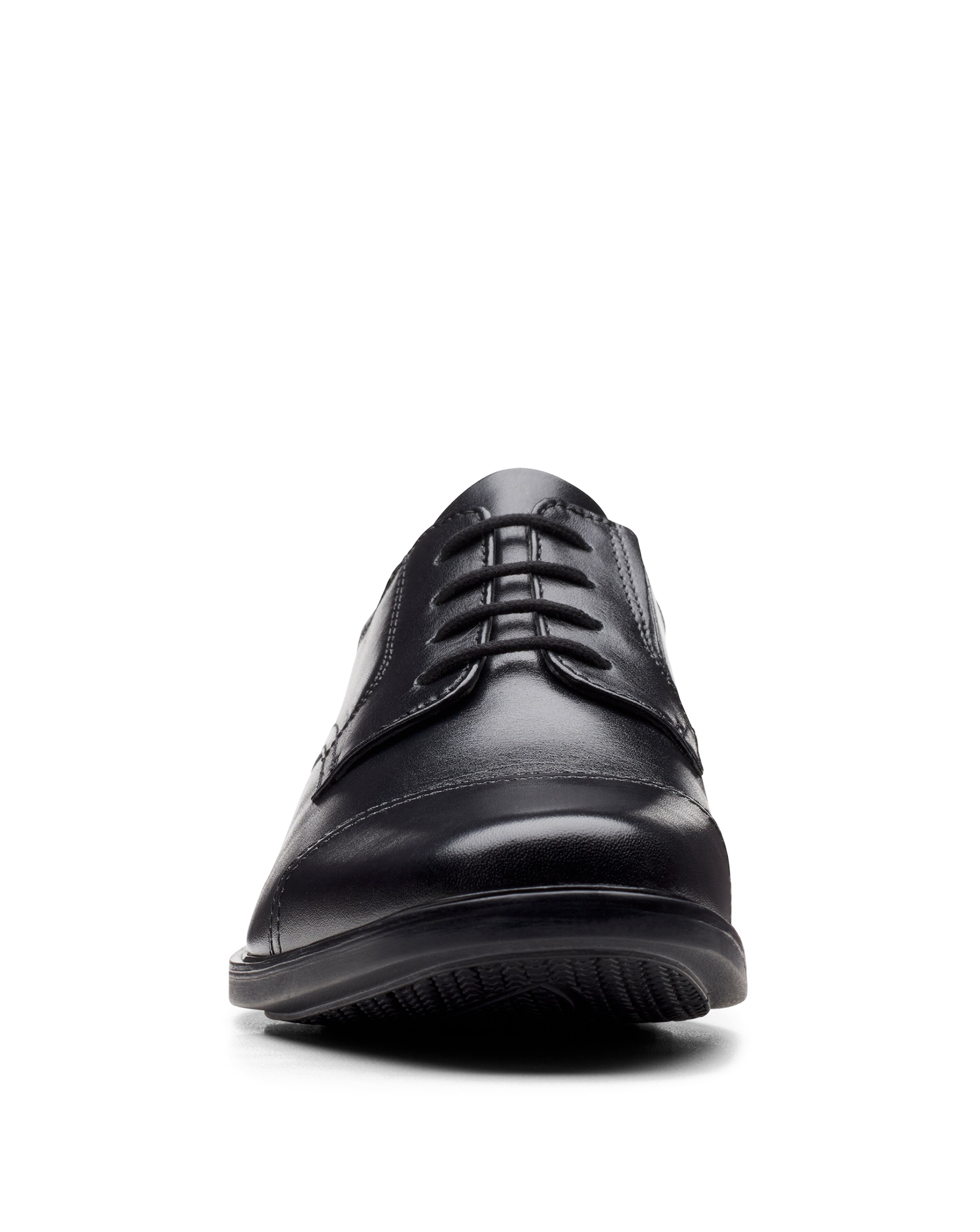 Clarks Howard Cap Shoes - Black 3 Clarks Howard Cap Shoes - Black