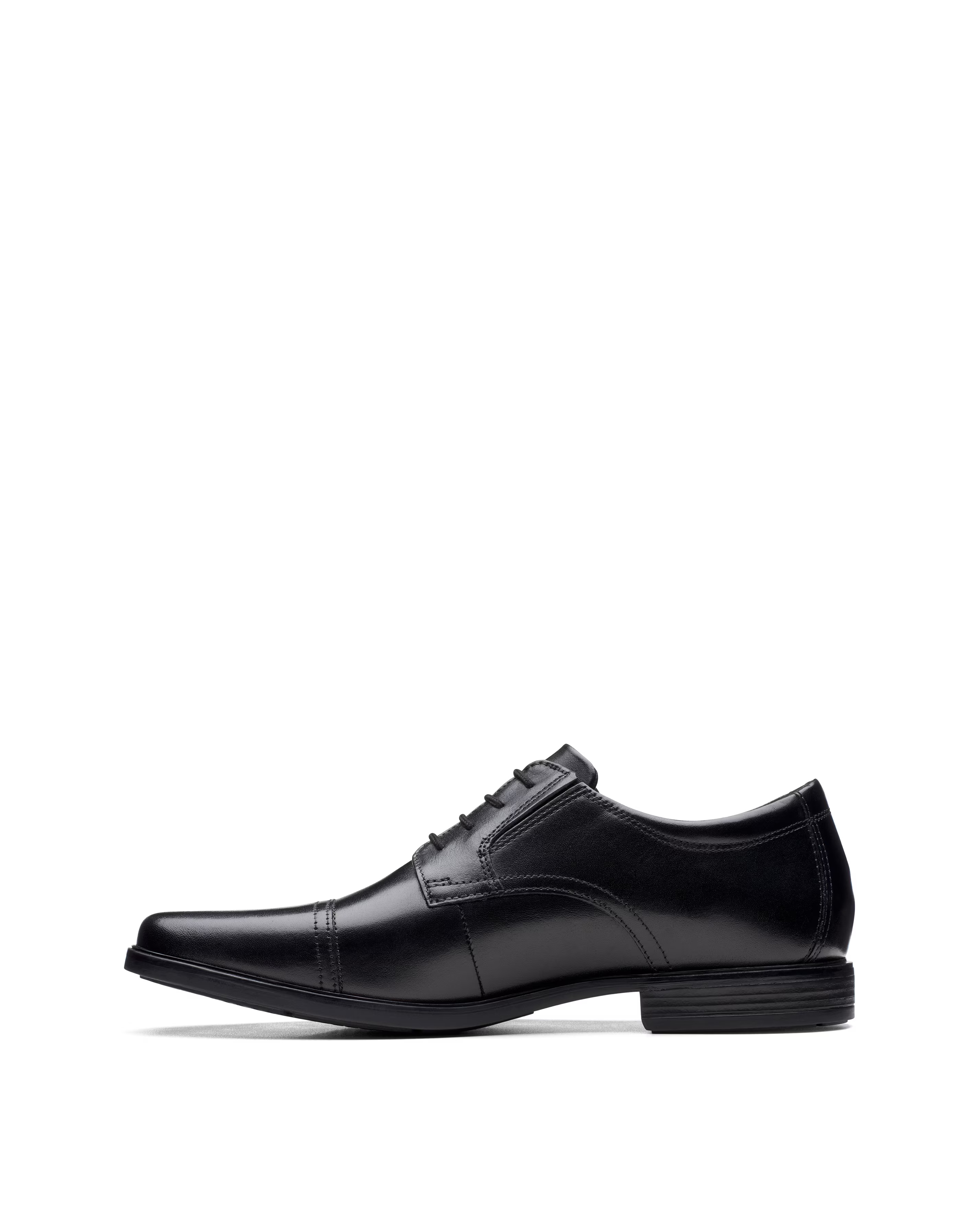 Clarks Howard Cap Shoes - Black 5 Clarks Howard Cap Shoes - Black