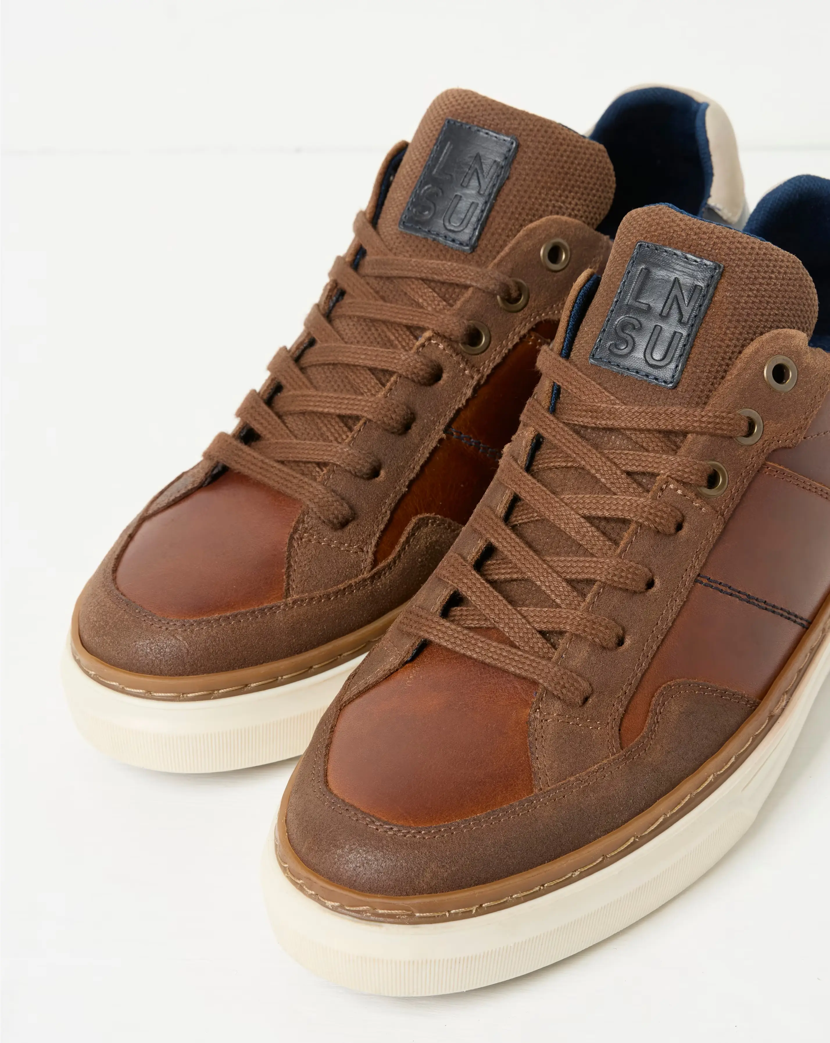 FatFace Reid Skater Trainer - Tan Brown 3 FatFace Reid Skater Trainer - Tan Brown