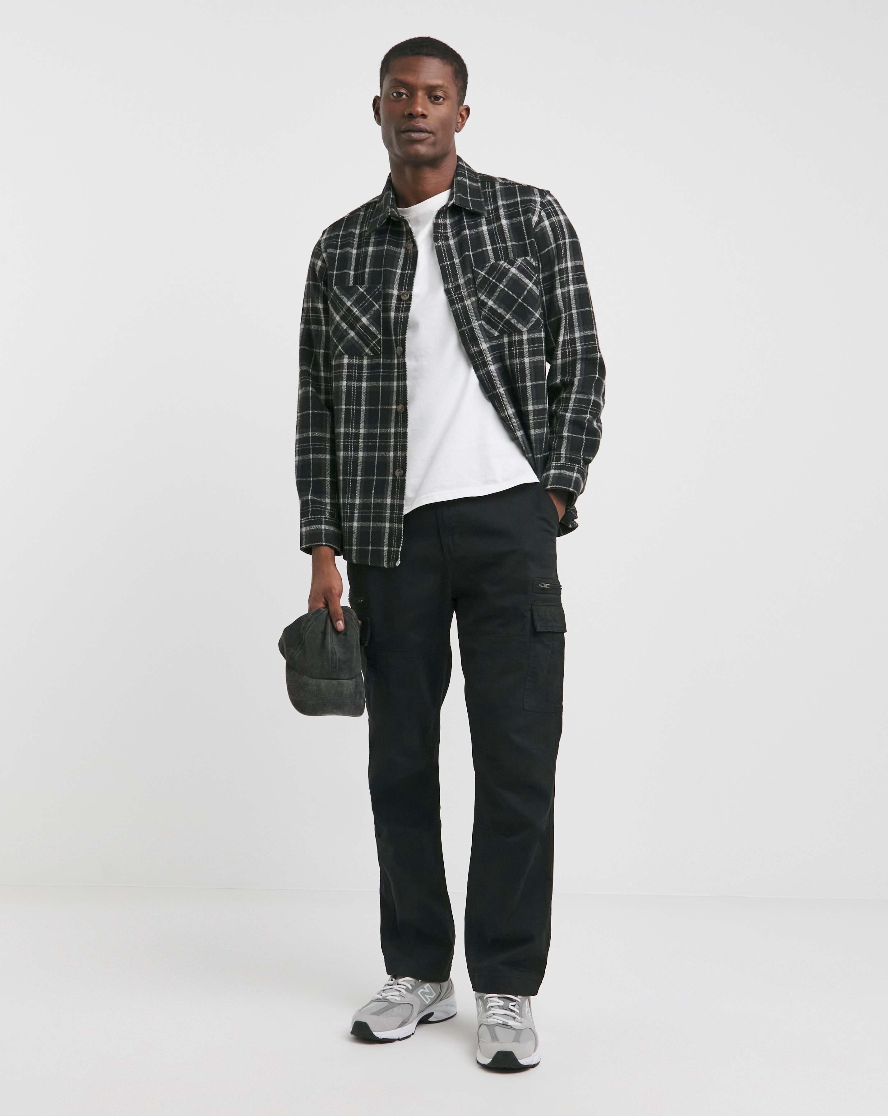Double Pocket Check Overshirt 2 Double Pocket Check Overshirt