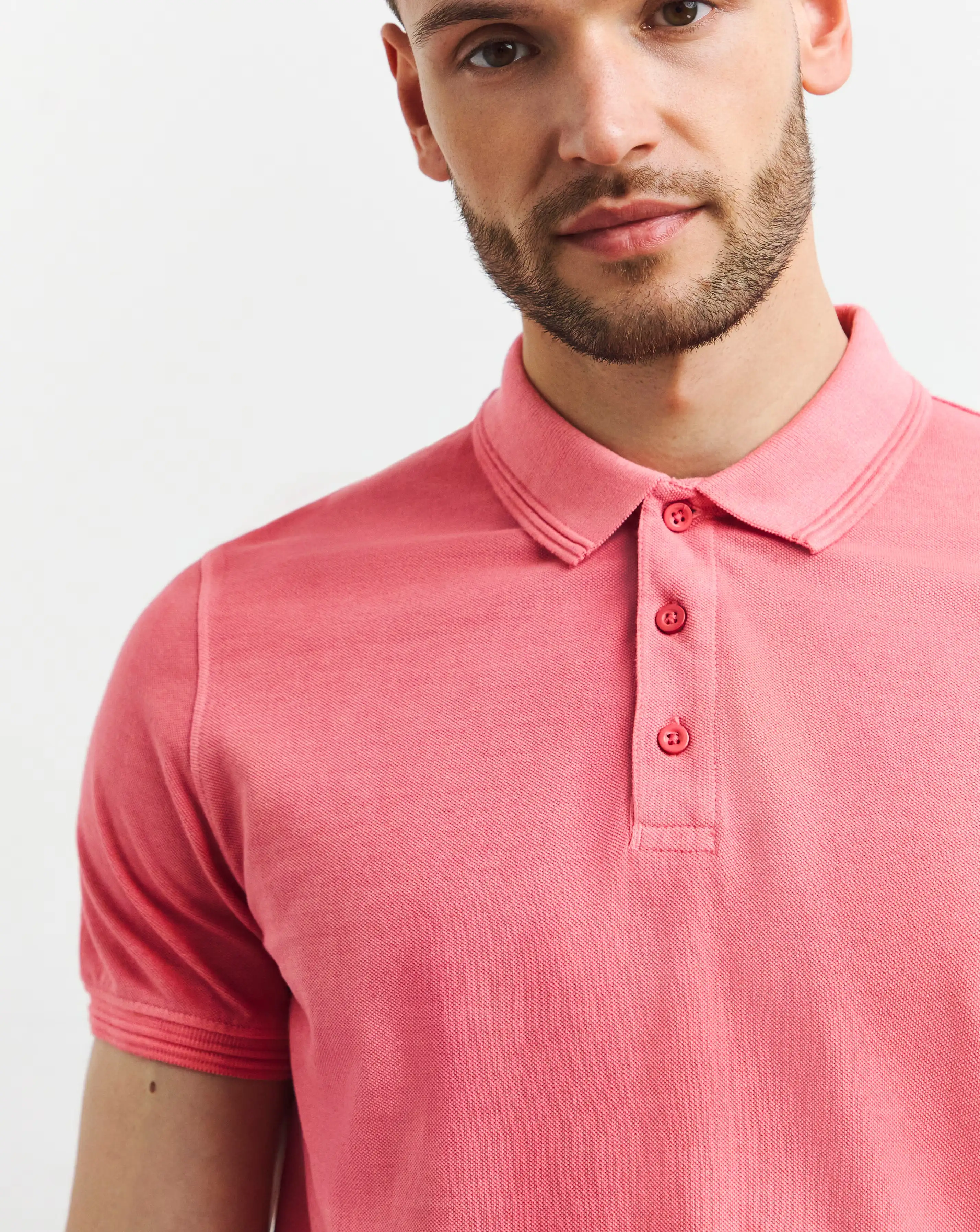 Garment Dyed Pique Polo Long 4 Garment Dyed Pique Polo Long