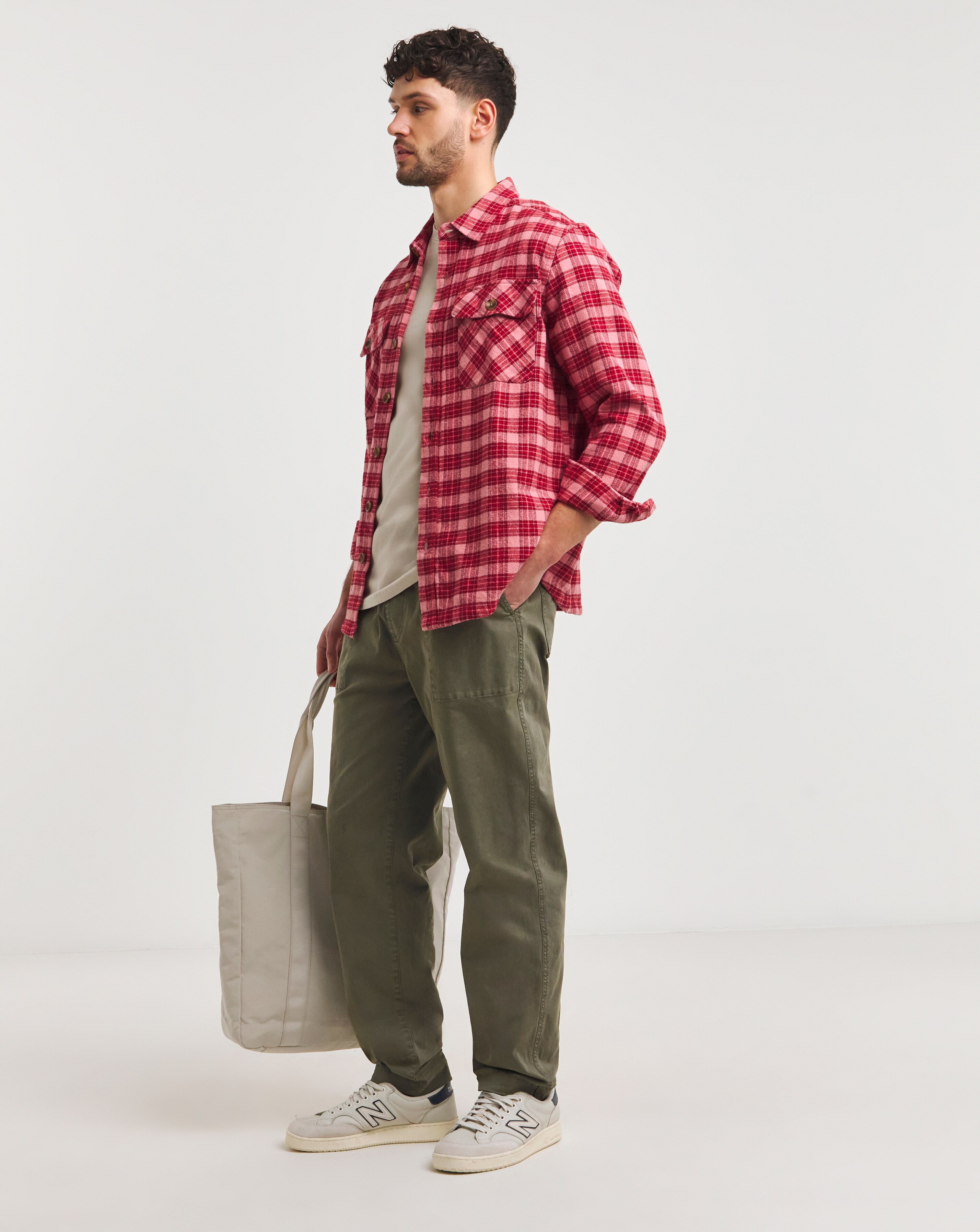 Heavy Flannel Check Overshirt 2 Heavy Flannel Check Overshirt