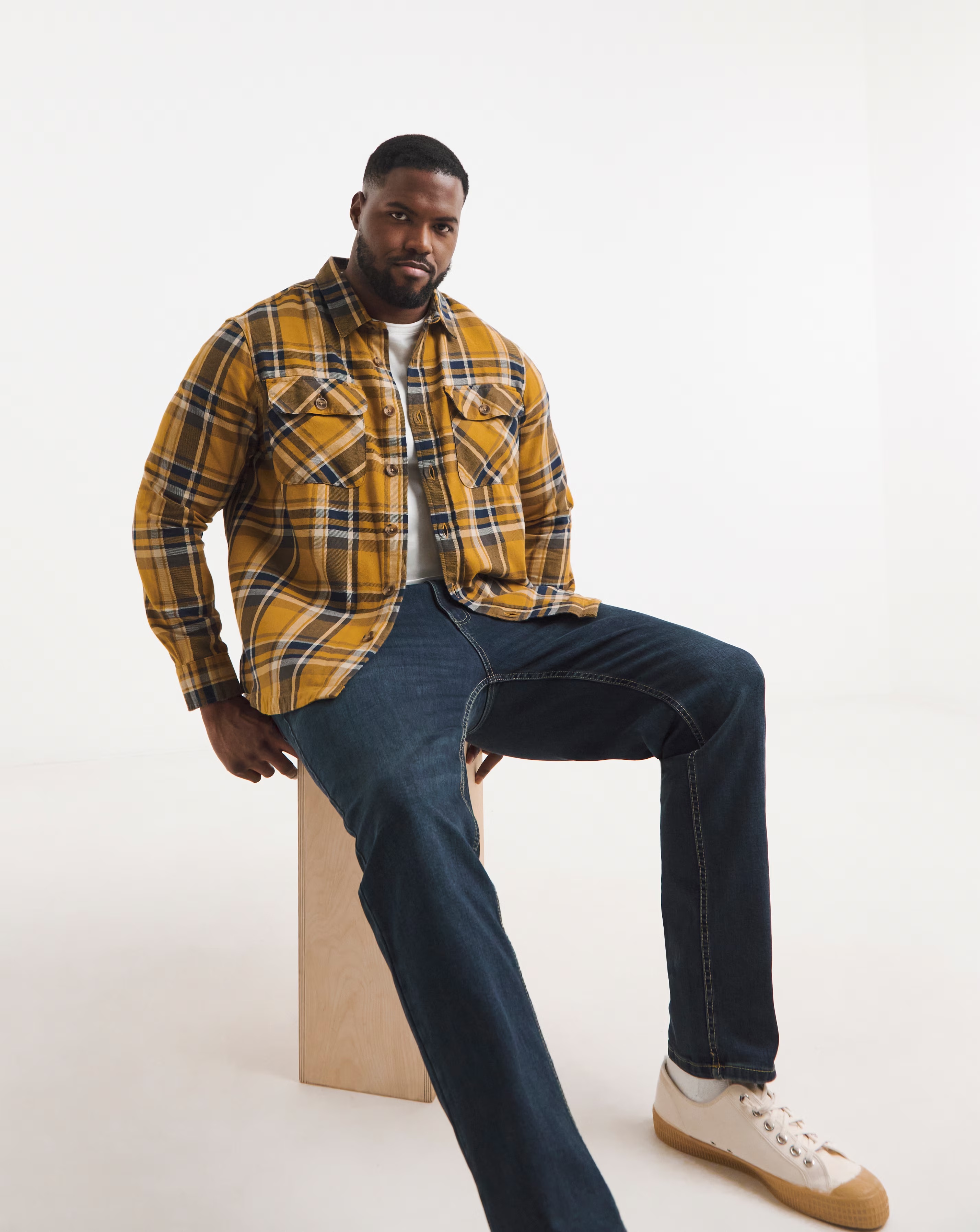 Twill Check Overshirt 1 Twill Check Overshirt