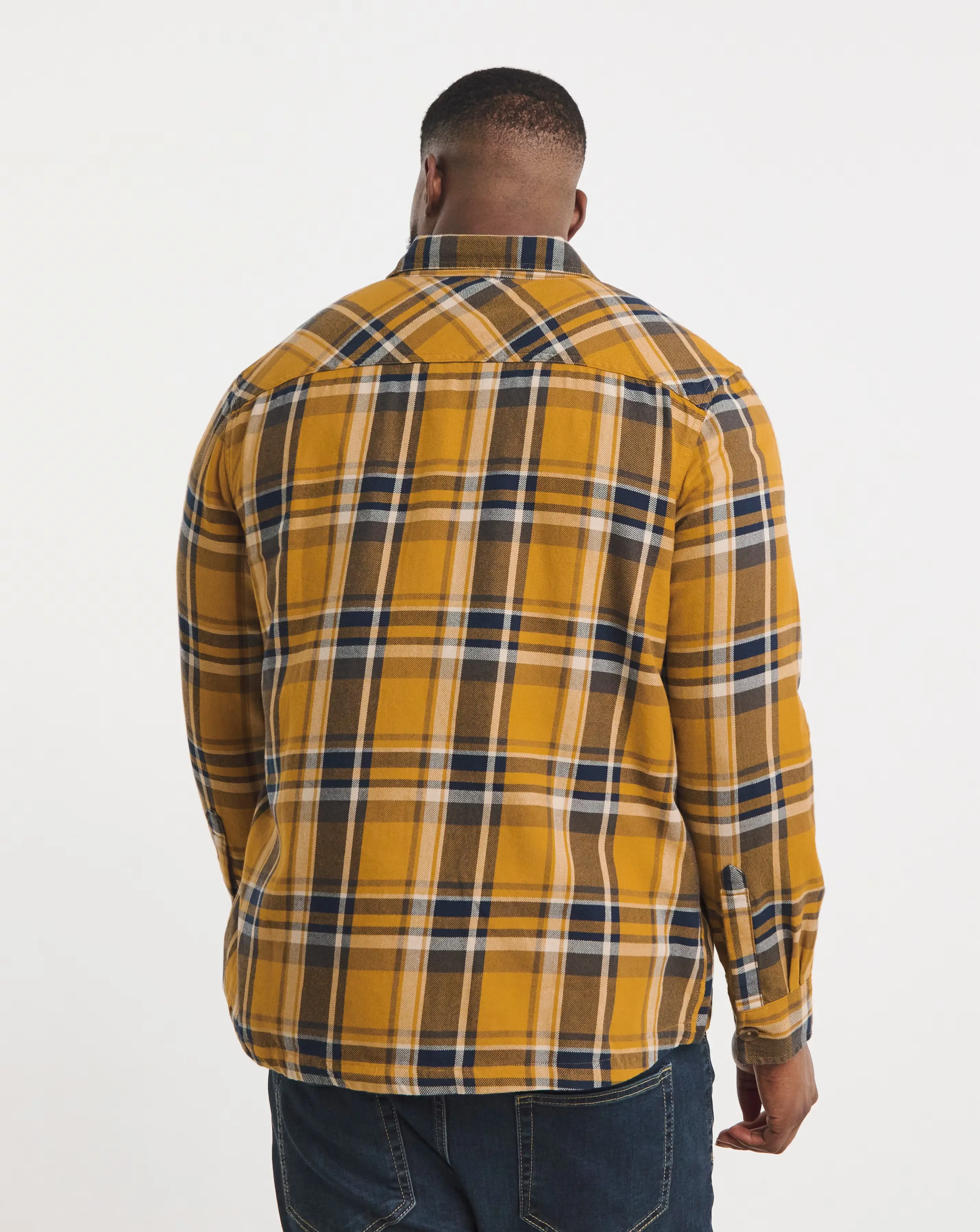 Twill Check Overshirt 3 Twill Check Overshirt