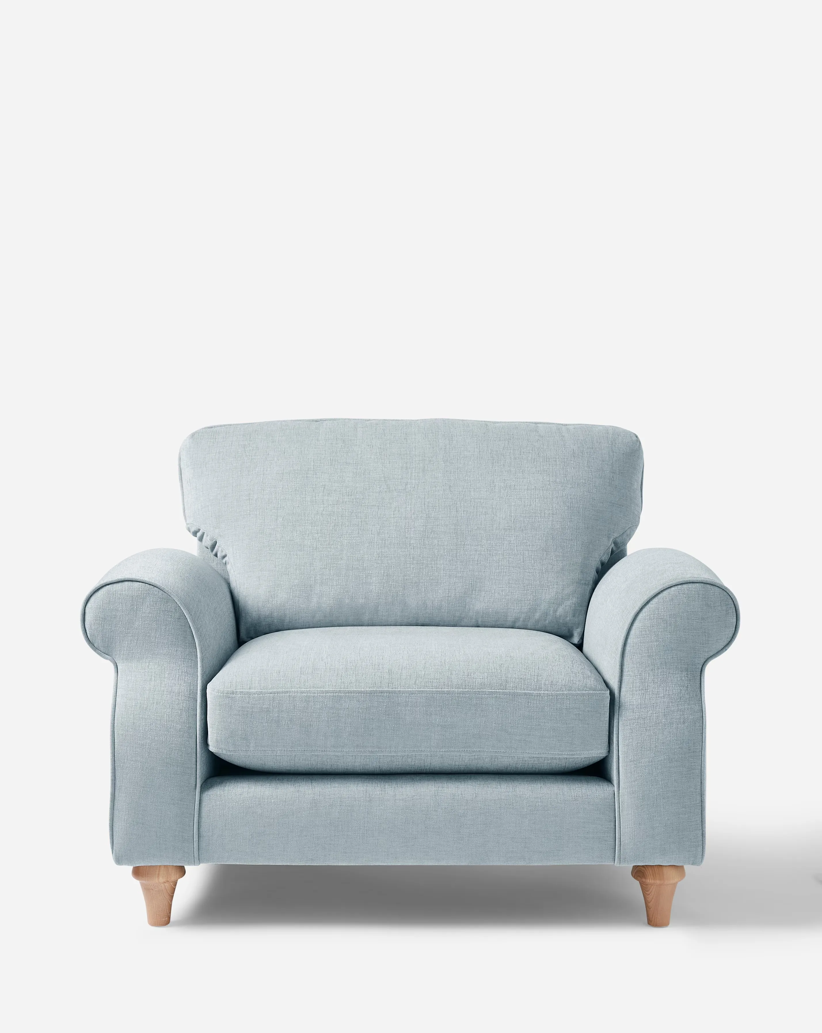Julipa Colston Chenille Snuggler Chair 3 Julipa Colston Chenille Snuggler Chair