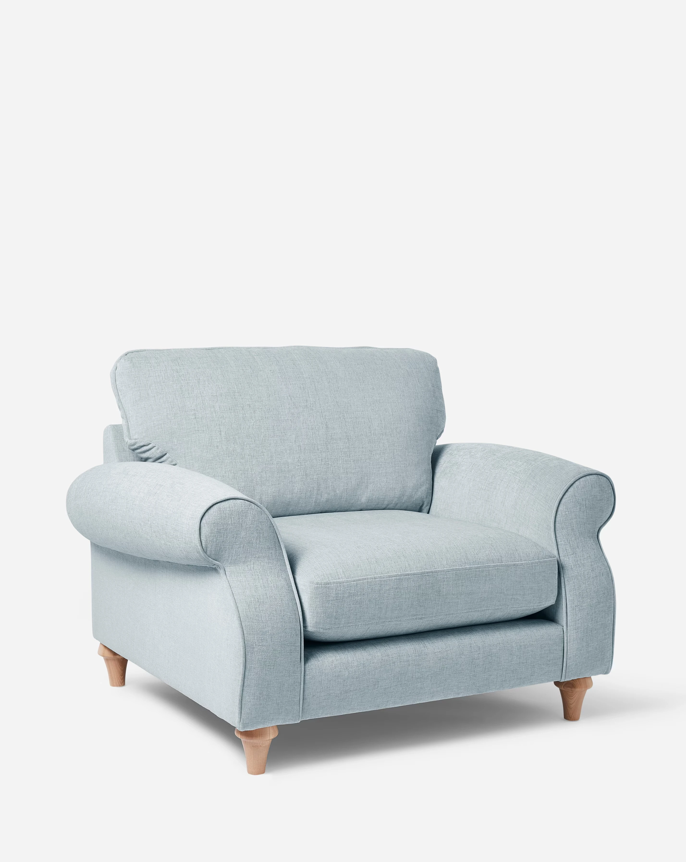 Julipa Colston Chenille Snuggler Chair 4 Julipa Colston Chenille Snuggler Chair