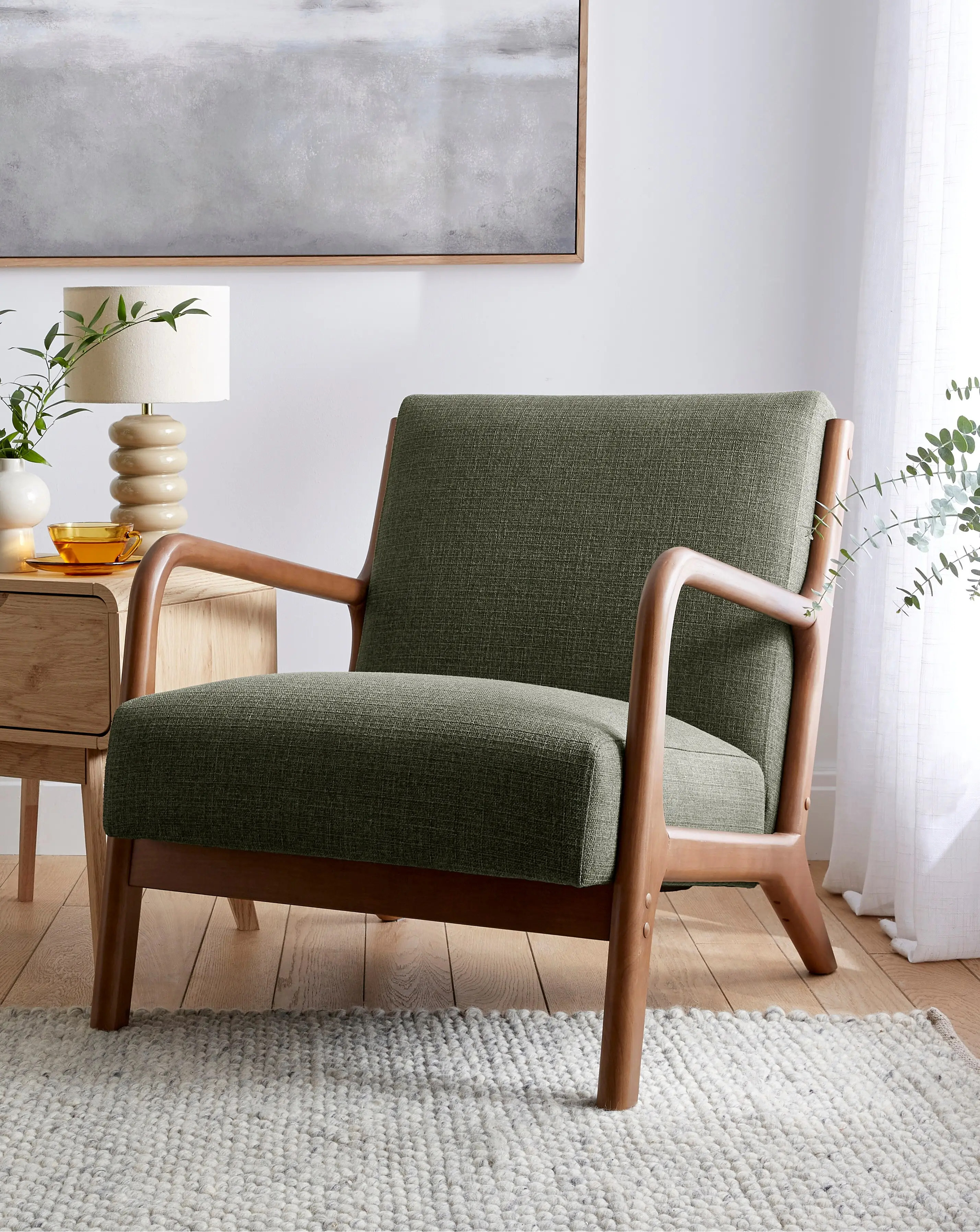 Fletcher Wooden Armchair 1 Fletcher Wooden Armchair