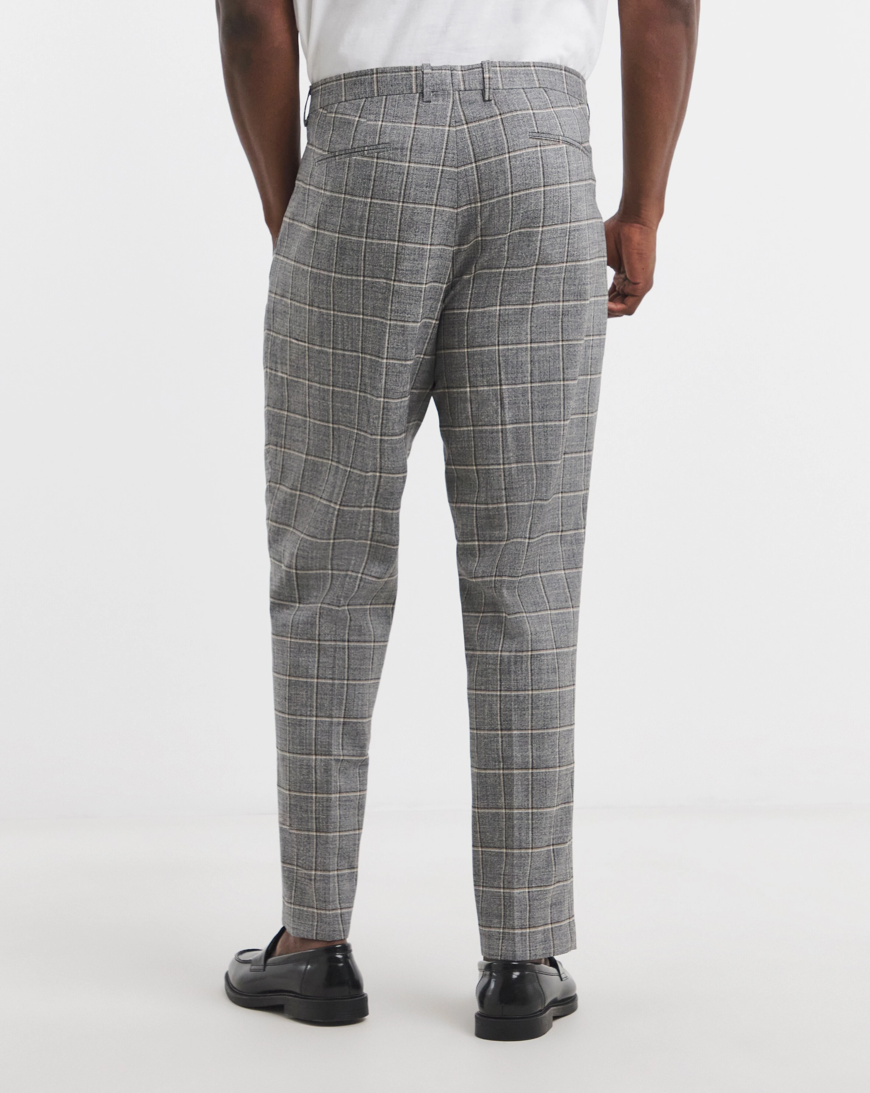 Sam Grey Check Suit Trouser 3 Sam Grey Check Suit Trouser