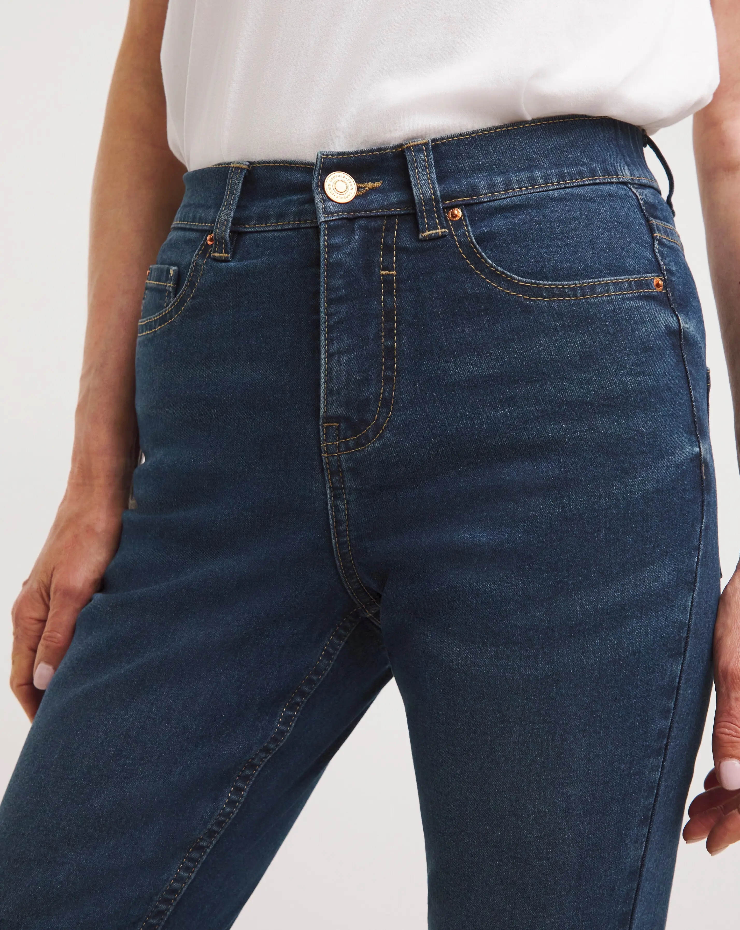 24/7 Mid Blue Bootcut Jean 4 24/7 Mid Blue Bootcut Jean