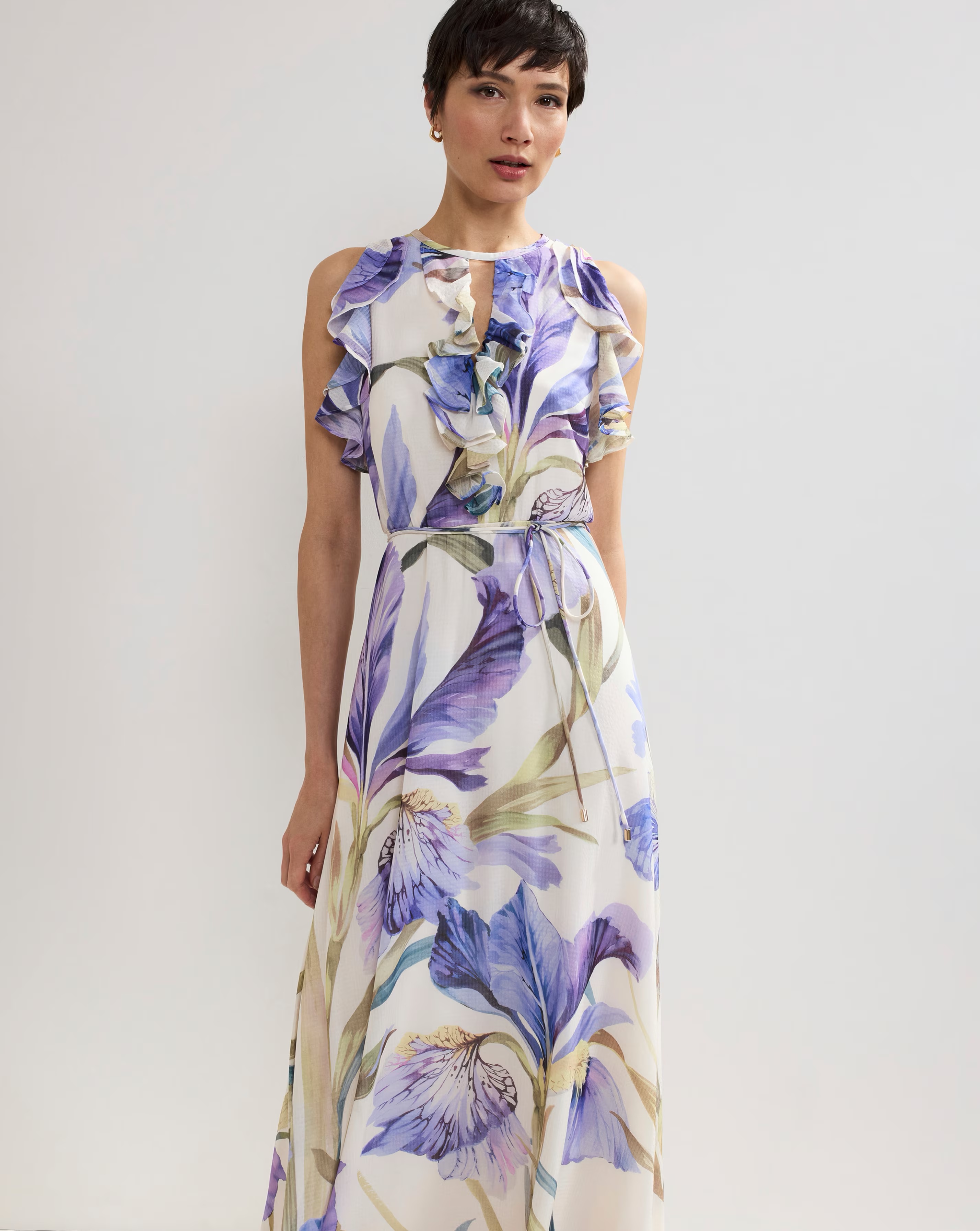 Phase Eight Rachel Printed Texture Maxi Dress 3 Phase Eight Rachel Printed Texture Maxi Dress